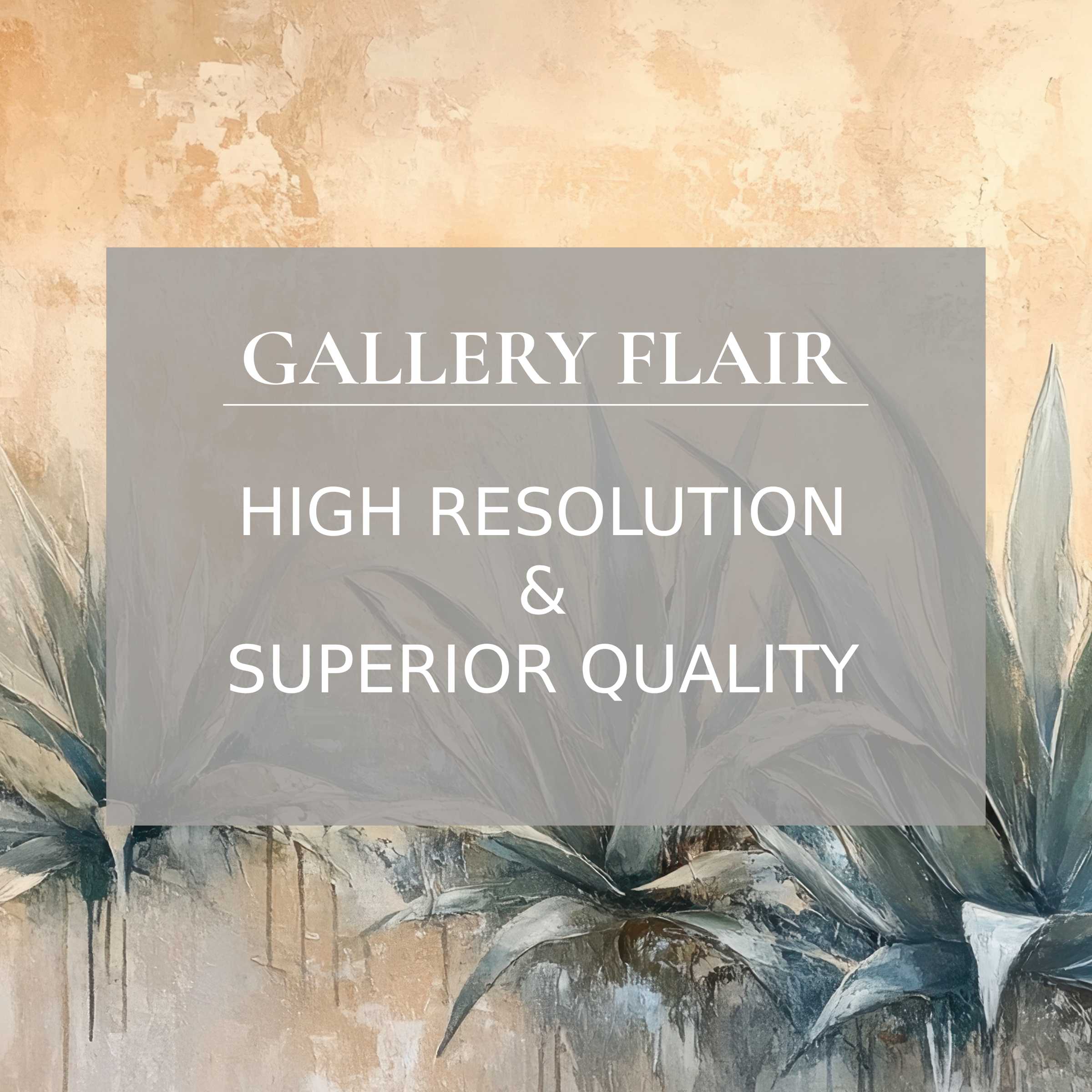 Elegant botanical Frame TV picture showcasing high resolution and refined detail with sophisticated muted tones and texture