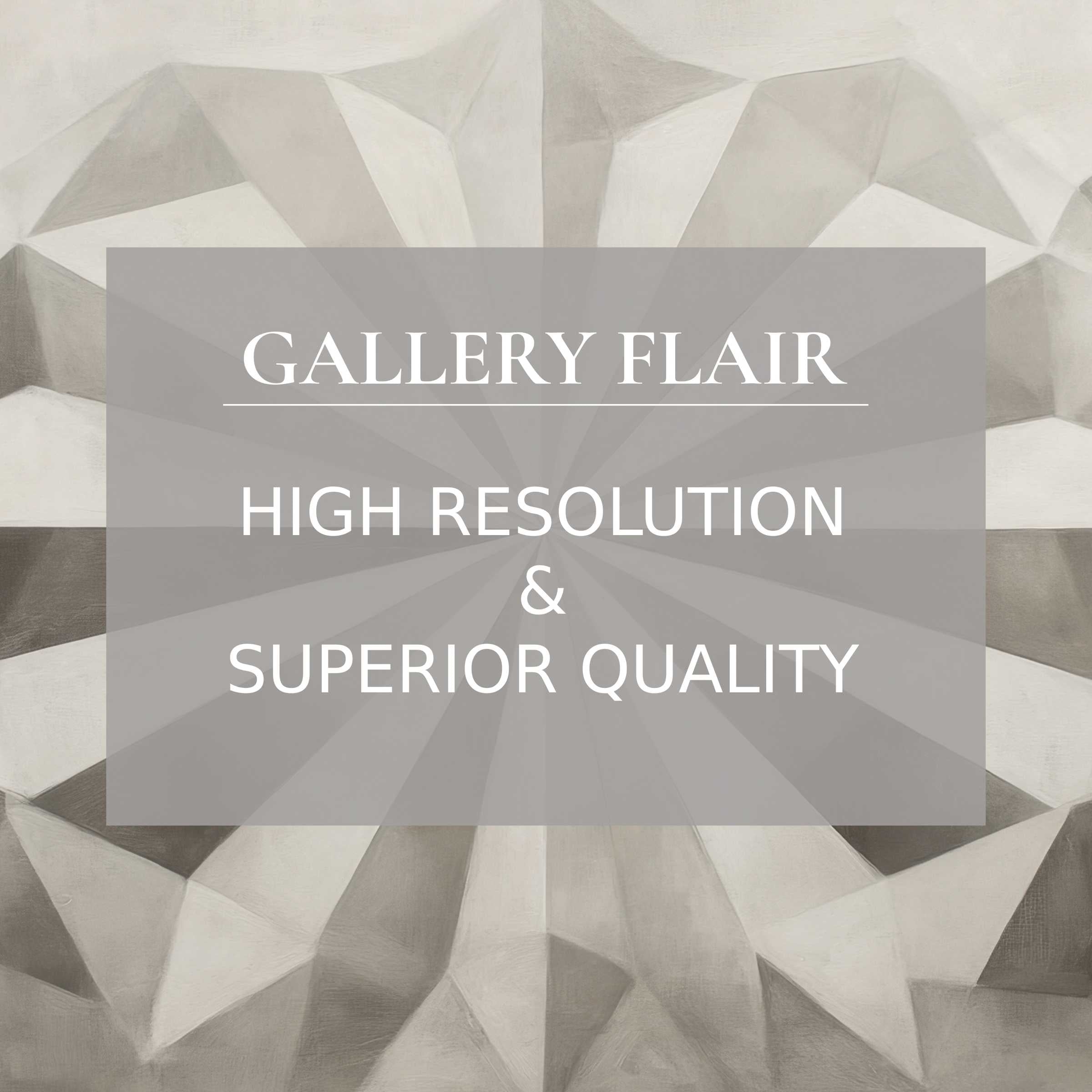 Elegant geometric abstraction rendered in soft neutrals with crisp detail for a neutral Frame TV picture