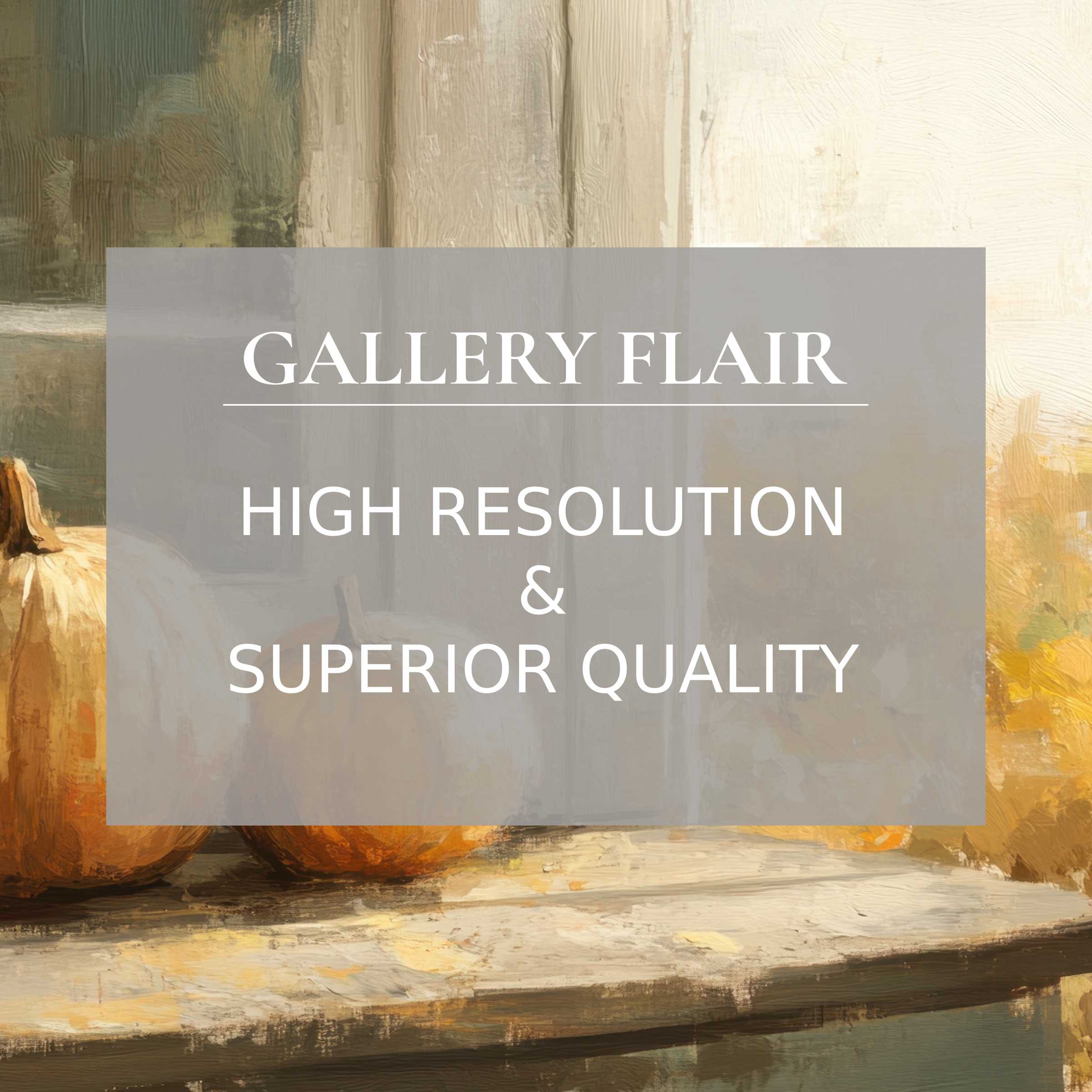 Elegant fall Frame TV picture with rich textures, warm tones, and exceptional resolution for refined home decor
