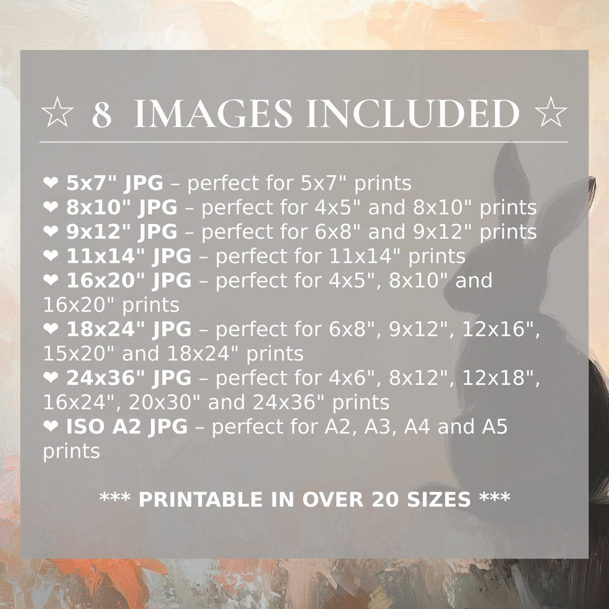 Radiant Easter digital print in soft peach and muted gray hues, delivering calming elegance for modern interiors; includes 8 high-quality sizes with download for versatile, stylish home decor