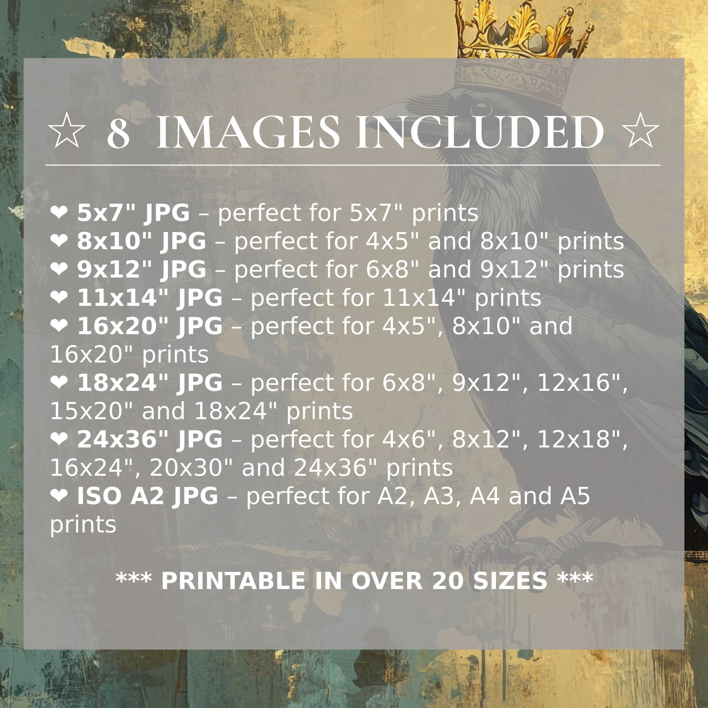Radiant tree digital print in lush greens and warm golds, delivered in 8 high-quality sizes to elevate modern interiors with timeless elegance and versatile style