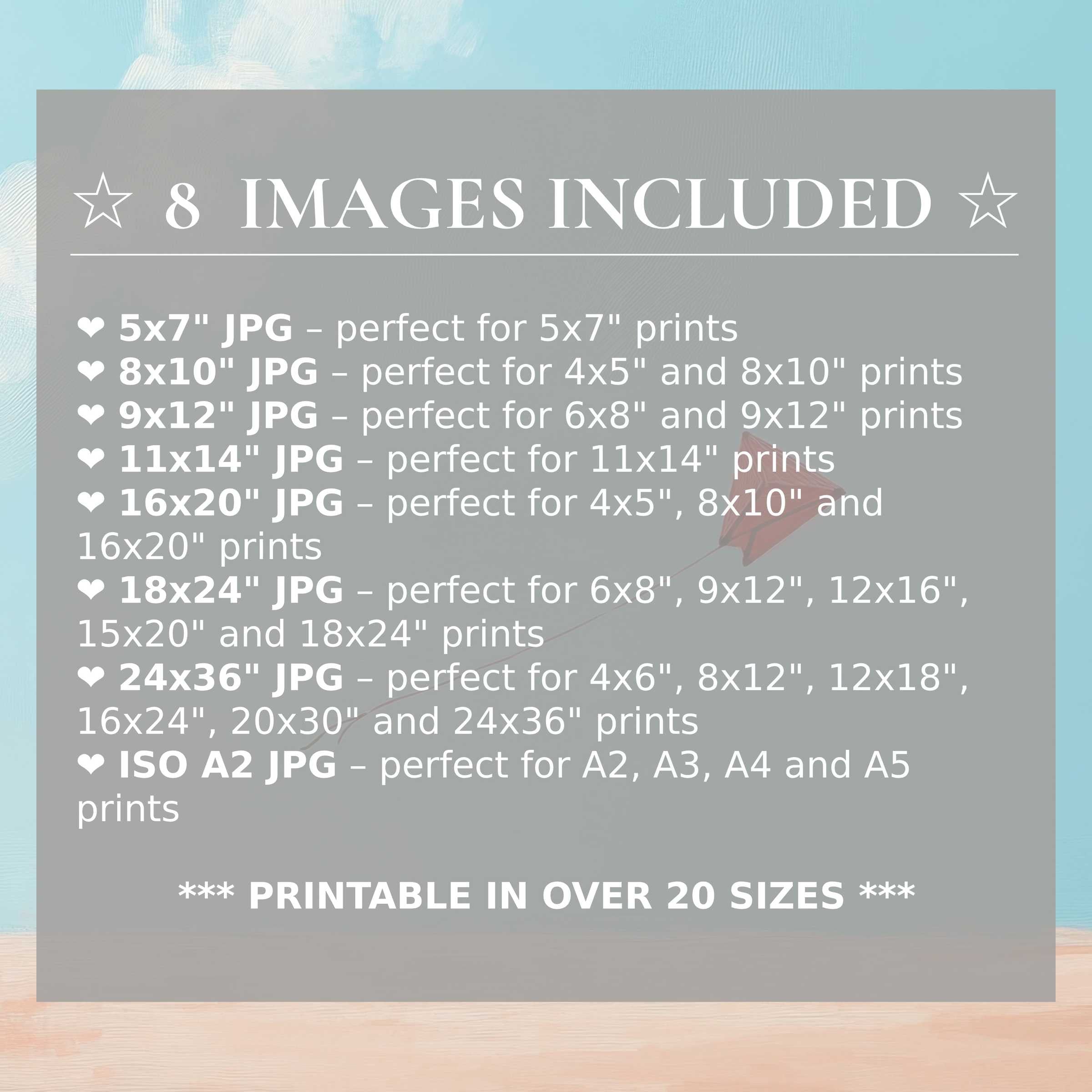 Minimalist digital print radiates serene blues and warm neutrals, included in 8 high-quality sizes to elevate modern interiors with lasting style and versatile elegance