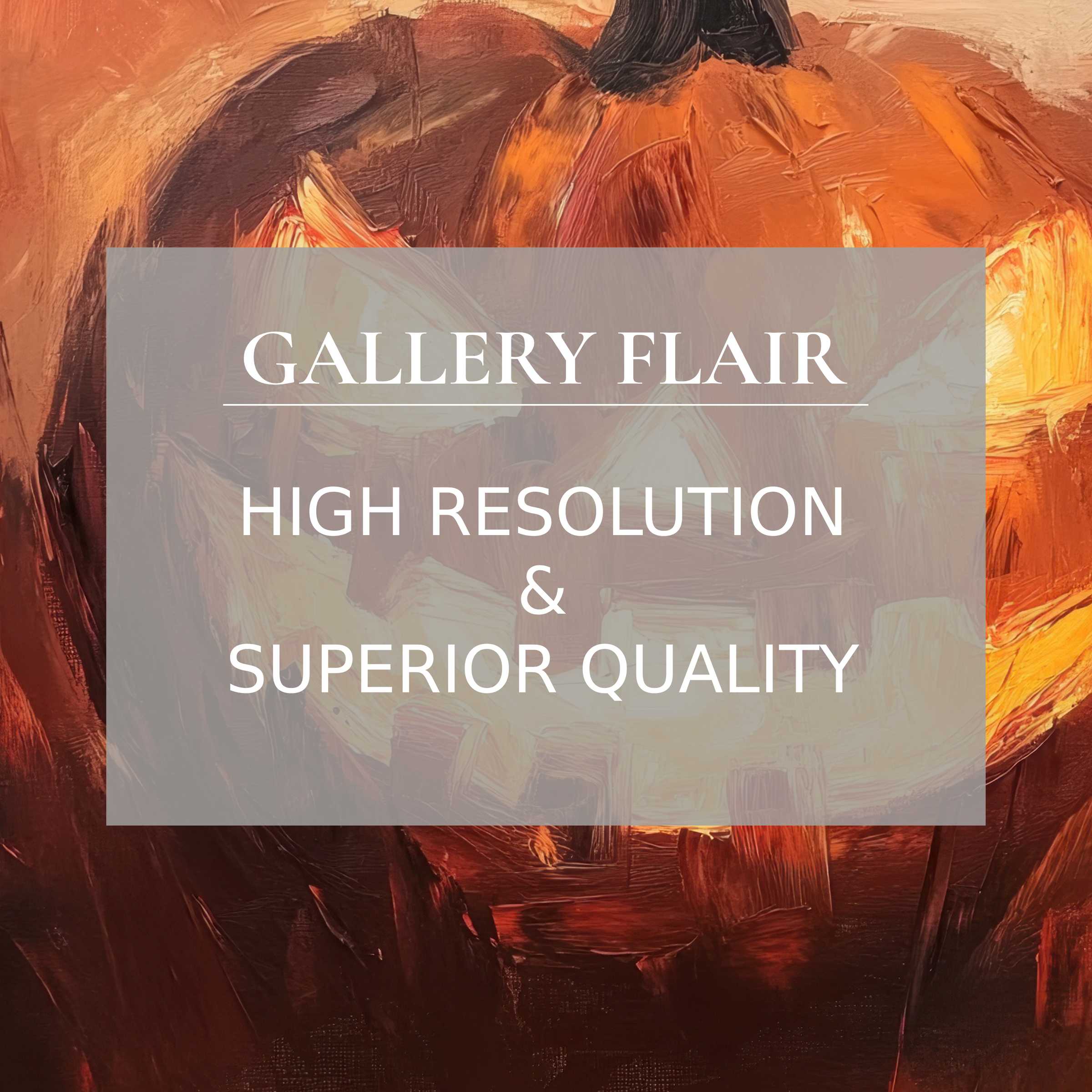 Luxurious Halloween printable art with richly textured pumpkin design, enriching modern interiors with warm, bold autumnal elegance