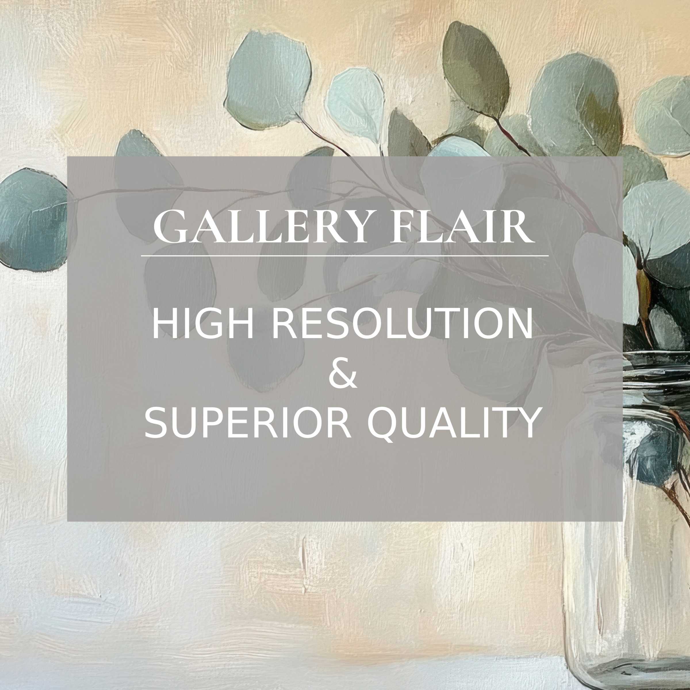 Elegant high-resolution floral Frame TV picture with muted tones, refined brushwork, and crystal-clear visual clarity