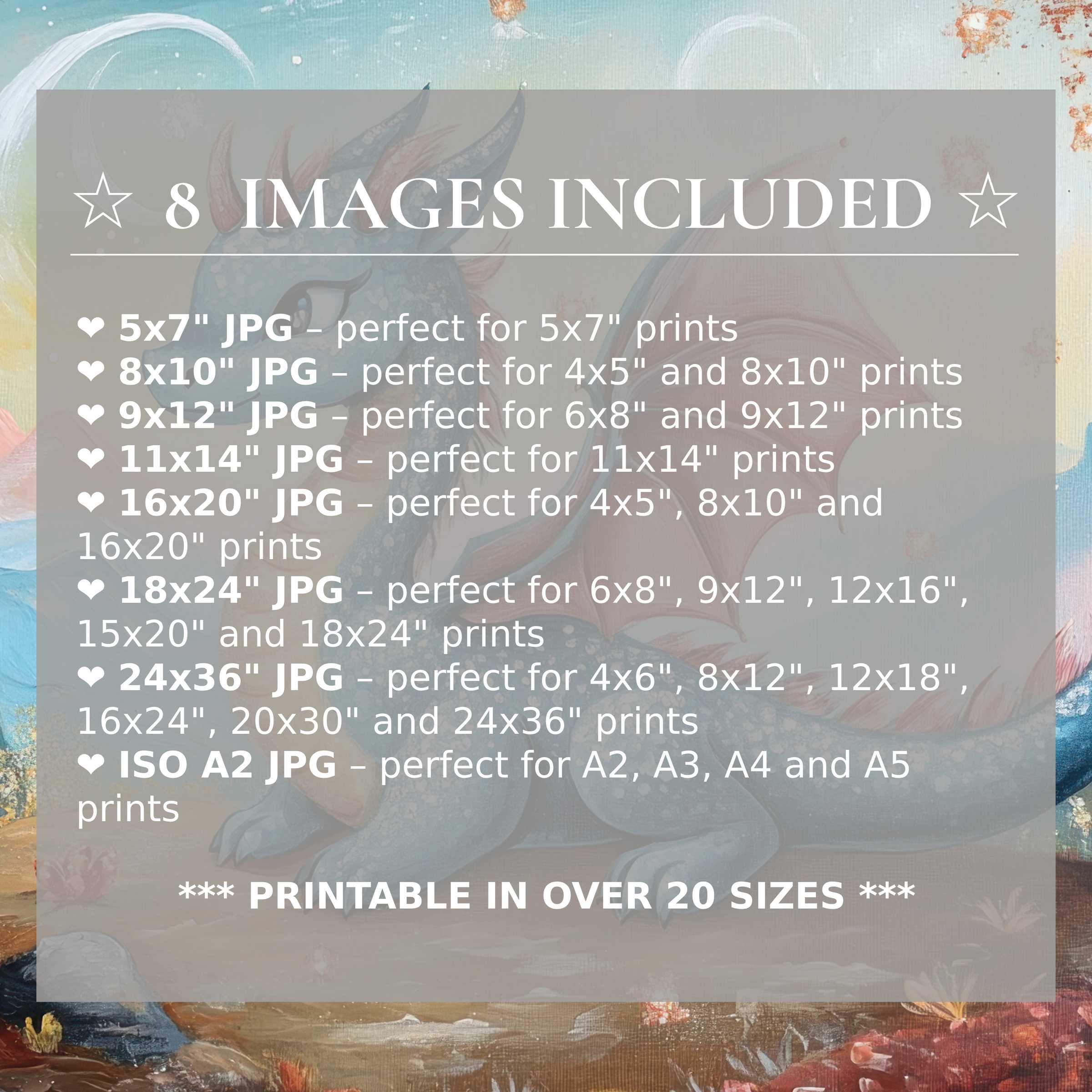 Nursery digital print radiating calming blues and soft peach hues, offered in 8 high-quality sizes included to elevate modern interiors with versatile, stylish charm