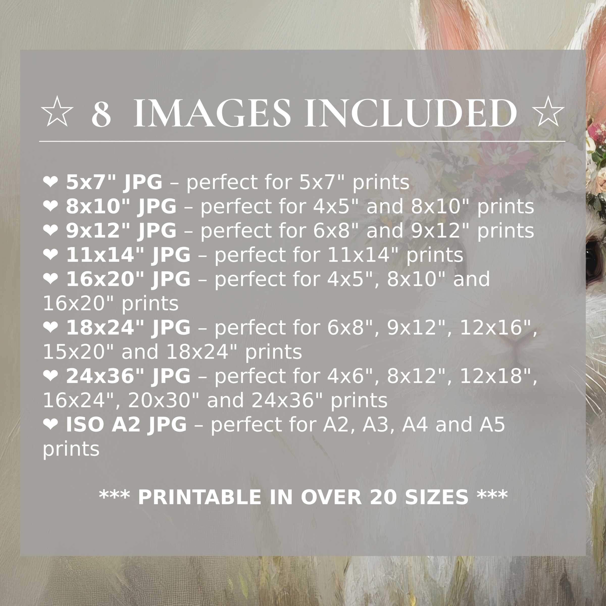 Easter digital print radiates soft pastels and calming neutrals, elevating modern interiors with style and grace; includes 8 high-quality sizes