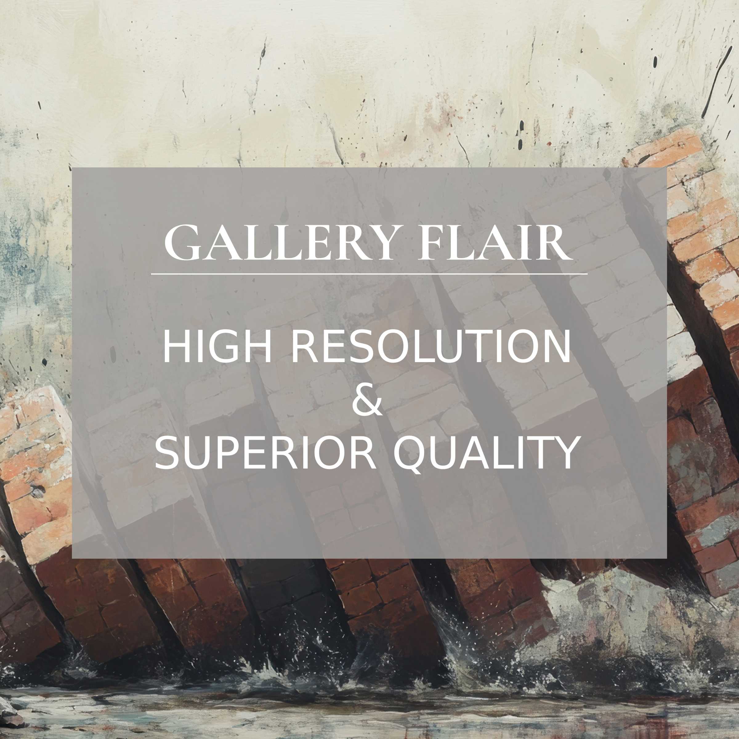 Elegant, high-resolution street art Frame TV picture with refined, clear texture and modern visual depth for upscale decor