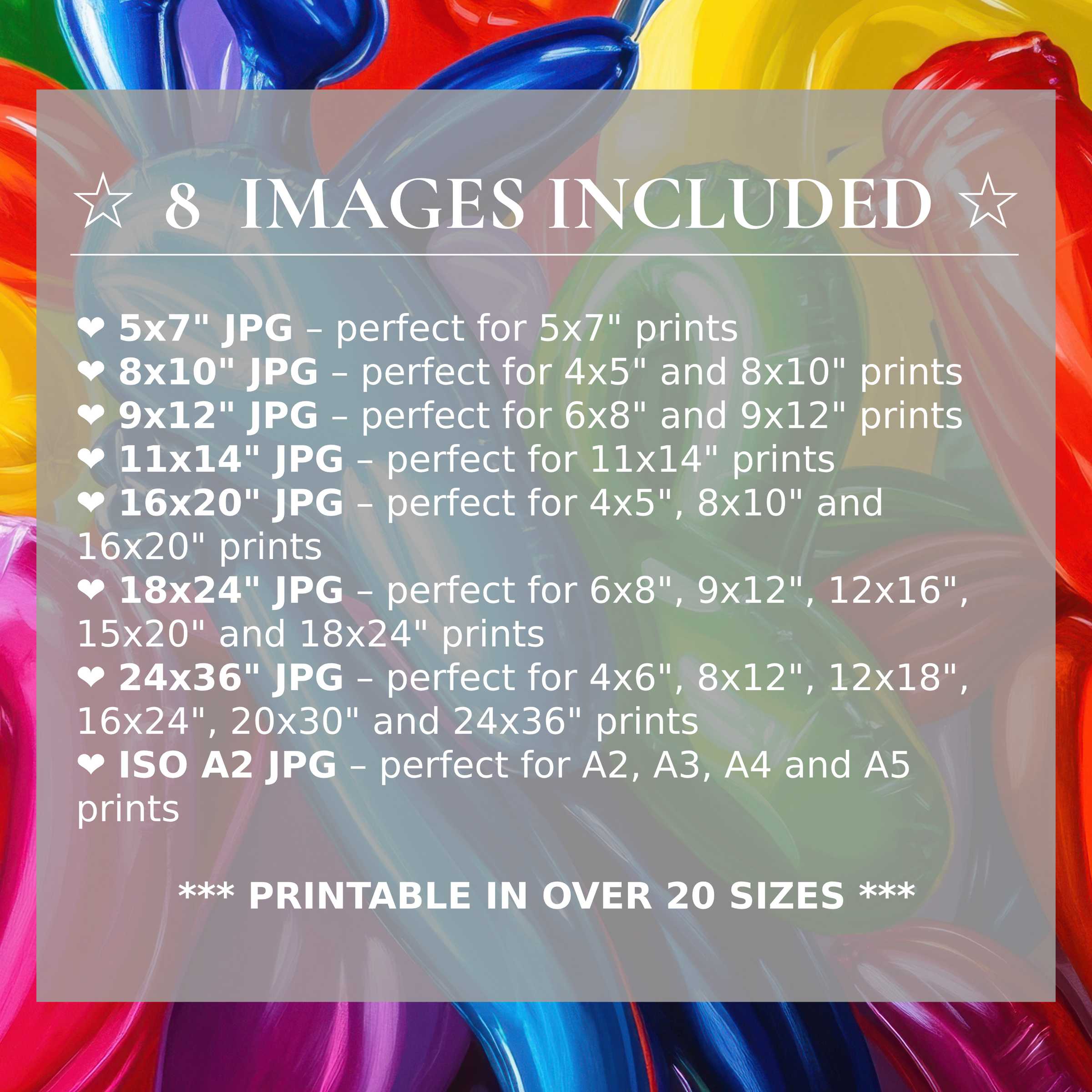 Pop art digital print featuring radiant reds, blues, and yellows, elevating modern interiors with bold style; includes 8 high-quality sizes
