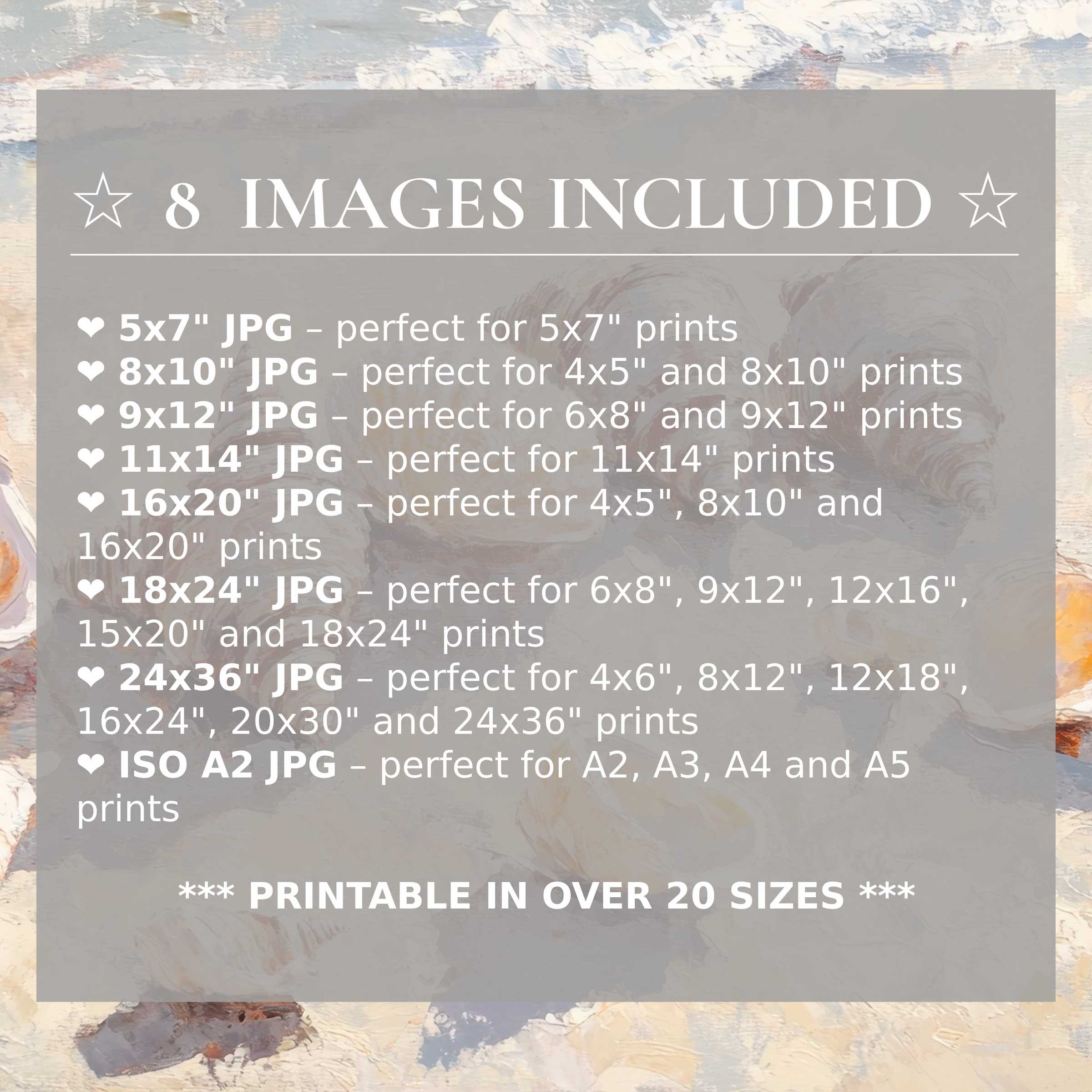 Radiant summer digital print in soft blues and warm neutrals, offered in 8 high-quality sizes to uplift modern interiors with timeless elegance and versatile style