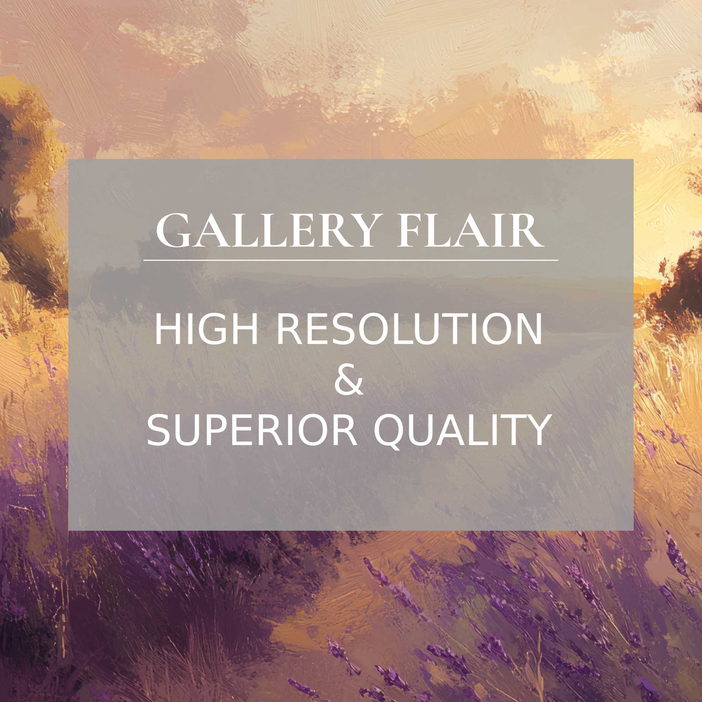 Elegant impressionist landscape with rich textures and vivid clarity, perfect for a landscape Frame TV picture