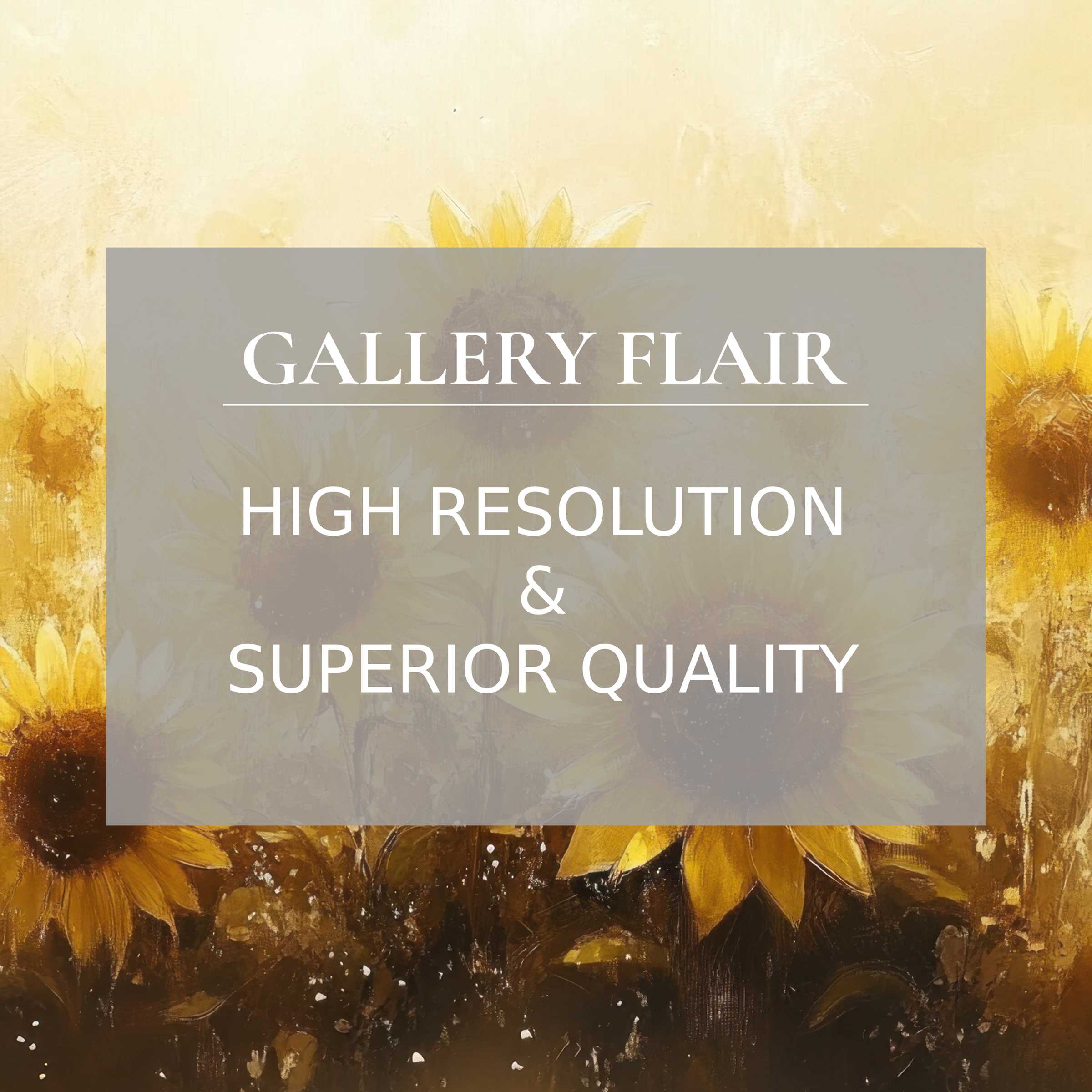 Radiant summer printable art featuring sunflowers in rich, textured detail, elevating chic interiors with a warm, calming glow