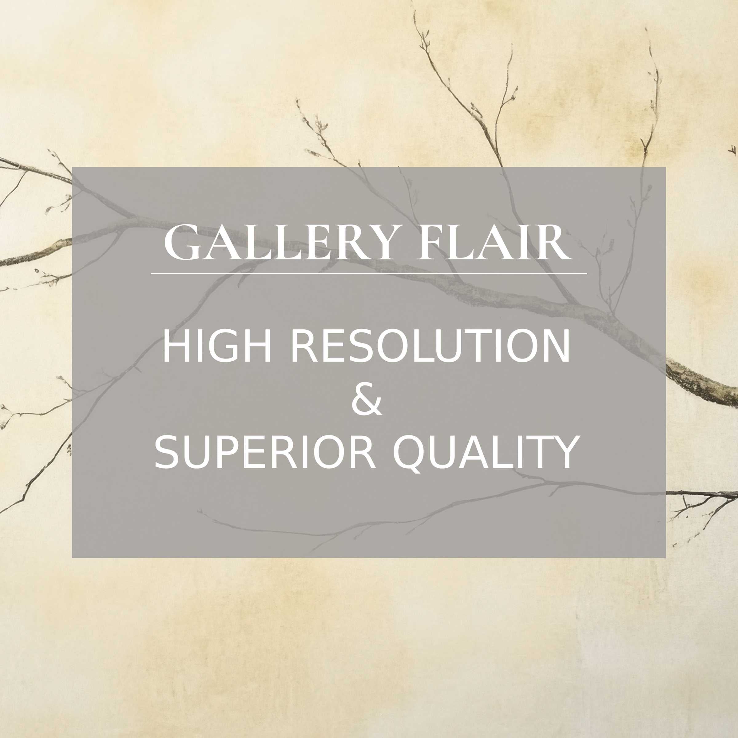 Elegant, high-resolution neutral Frame TV picture featuring delicate branches on a subtle beige backdrop with refined clarity