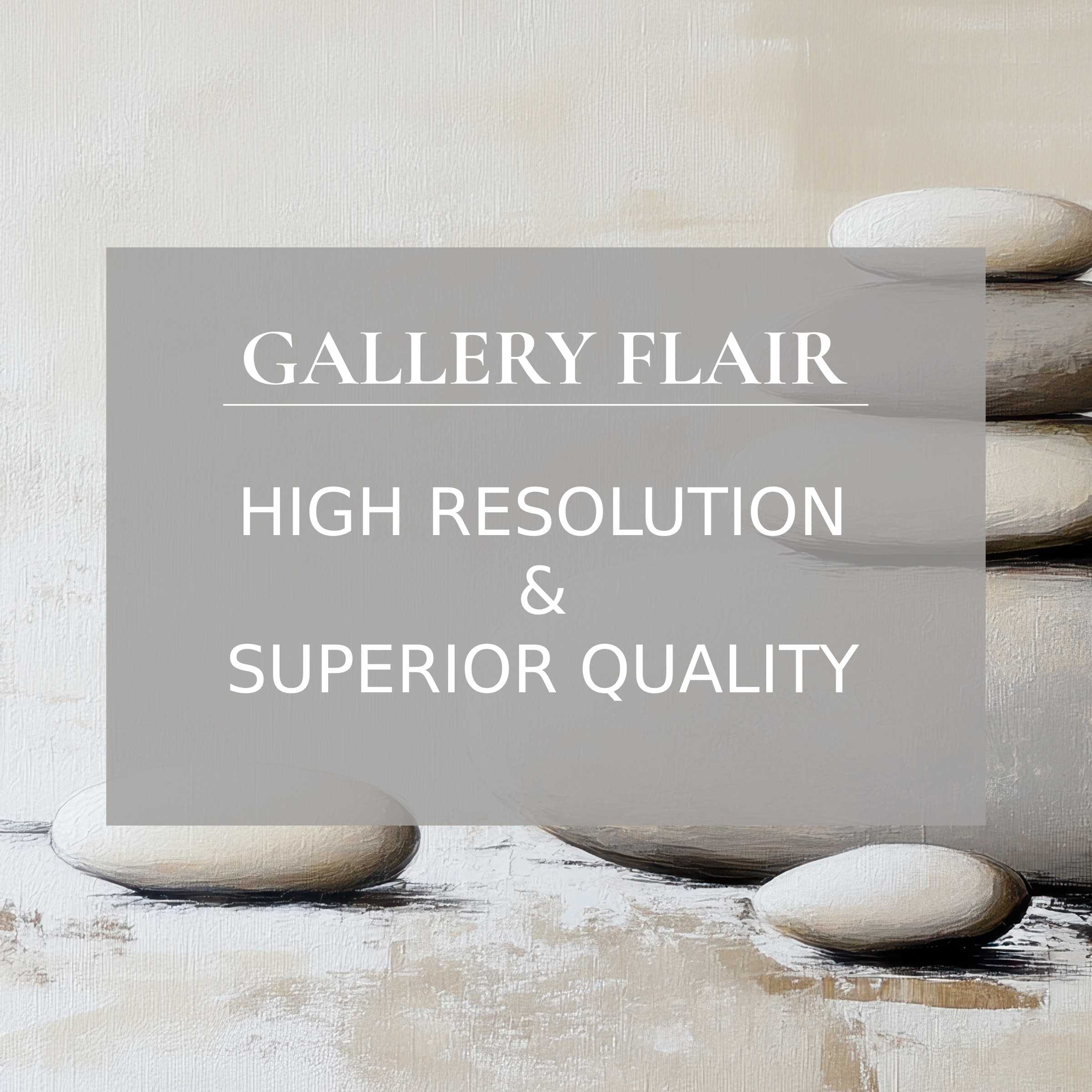 Neutral printable art featuring softly stacked stones in muted tones, radiating calming elegance and refined texture to elevate modern interiors