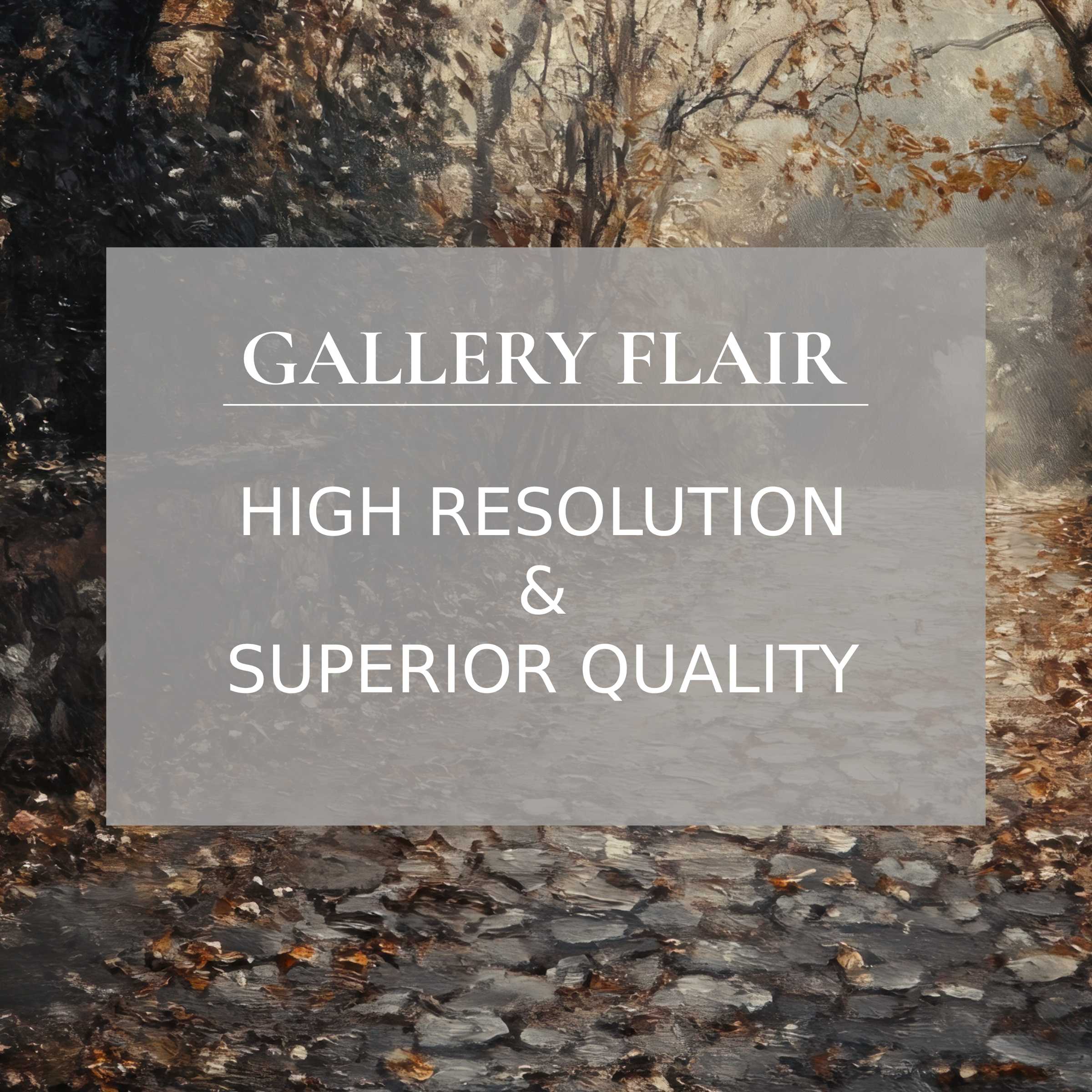 Elegant, high-definition fall Frame TV picture showcasing autumnal textures with refined clarity and artistic depth