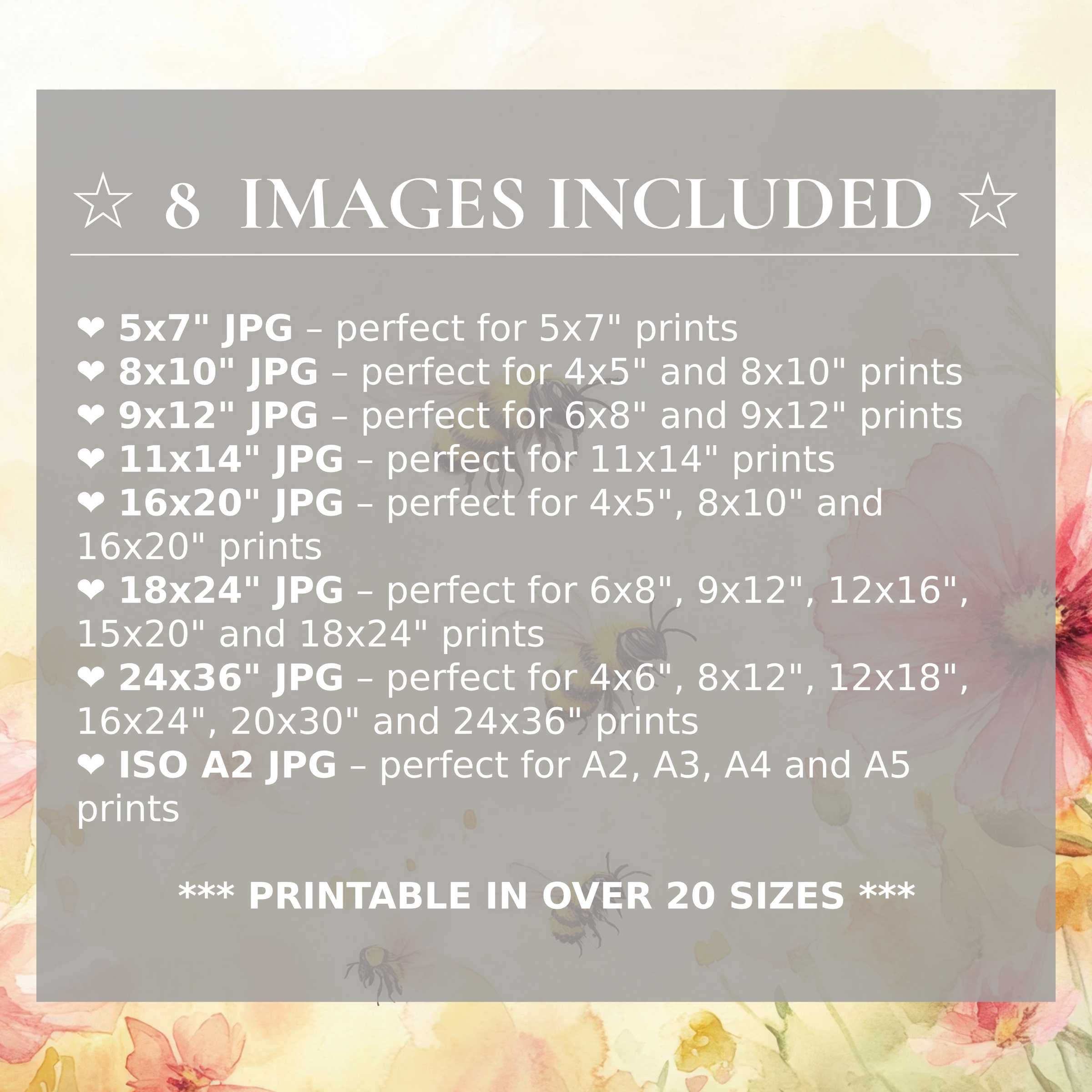 Nursery digital print in soft blush, peach, and cream hues with 8 high-quality sizes included, elevating modern interiors effortlessly