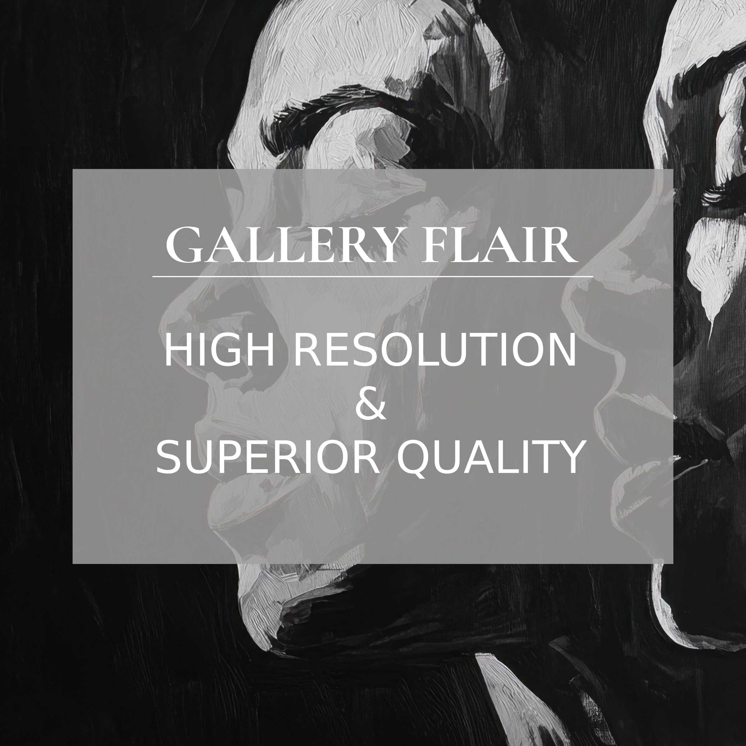 Black and white printable art capturing intimate human forms with bold brushstroke texture, enriching modern interiors with striking, sophisticated ambiance