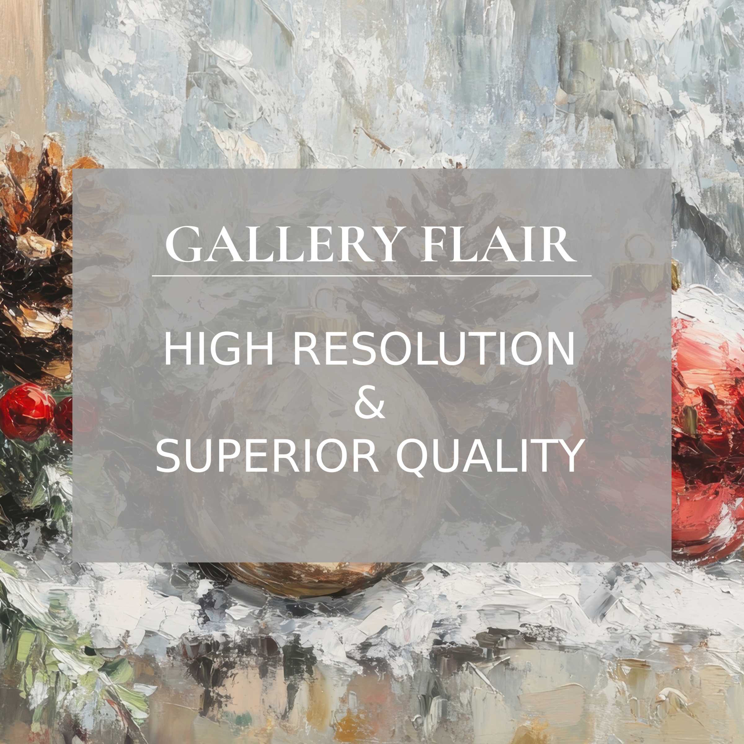 Elegant, high-resolution christmas Frame TV picture showcasing refined textures and vivid, contemporary holiday decor details