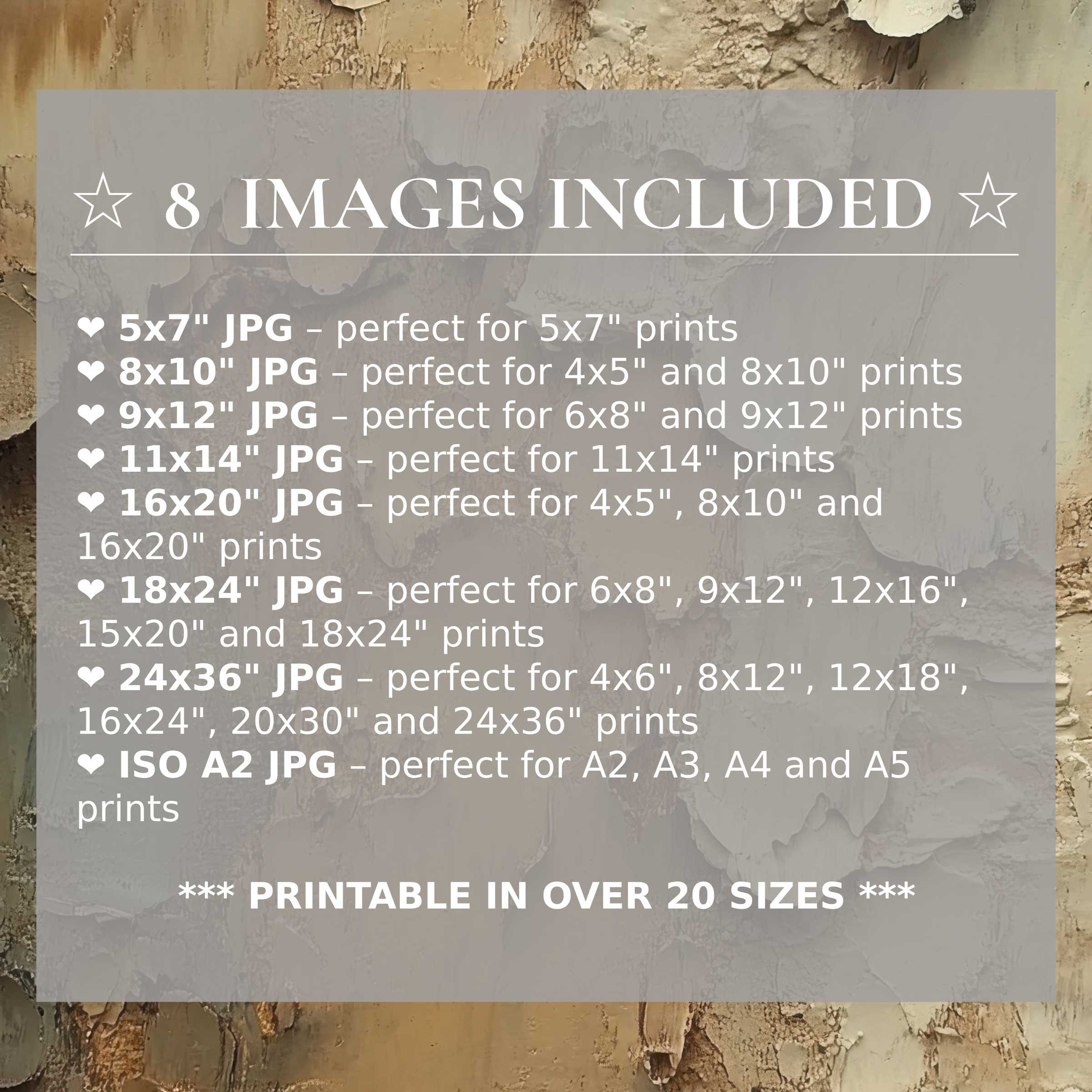 Versatile abstract digital print radiates warm neutrals and calming taupes, elevating modern interiors with 8 high-quality sizes included