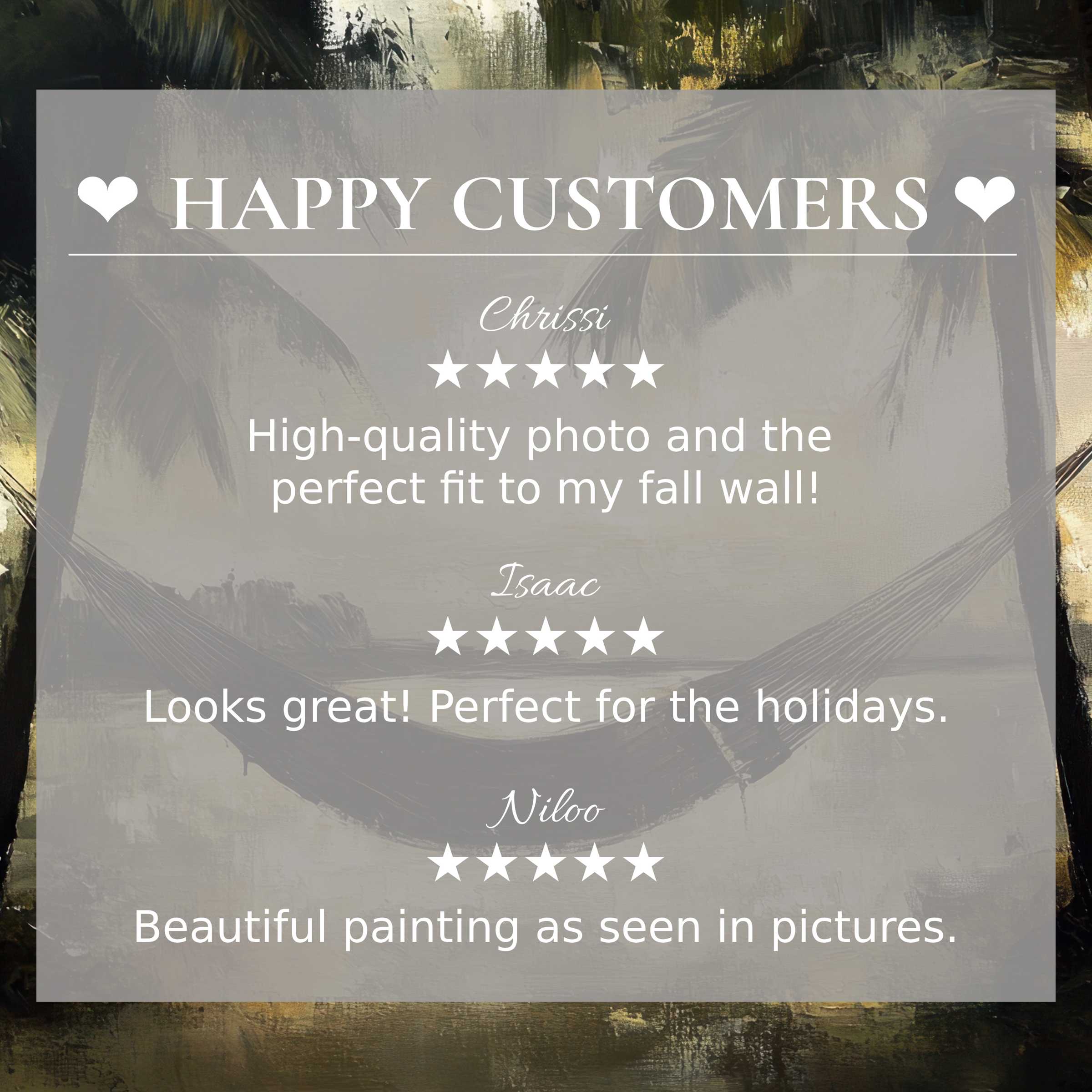 Elegant beach art for Frame TV with abstract muted sunset tones; happy customer reviews reinforce trust and style