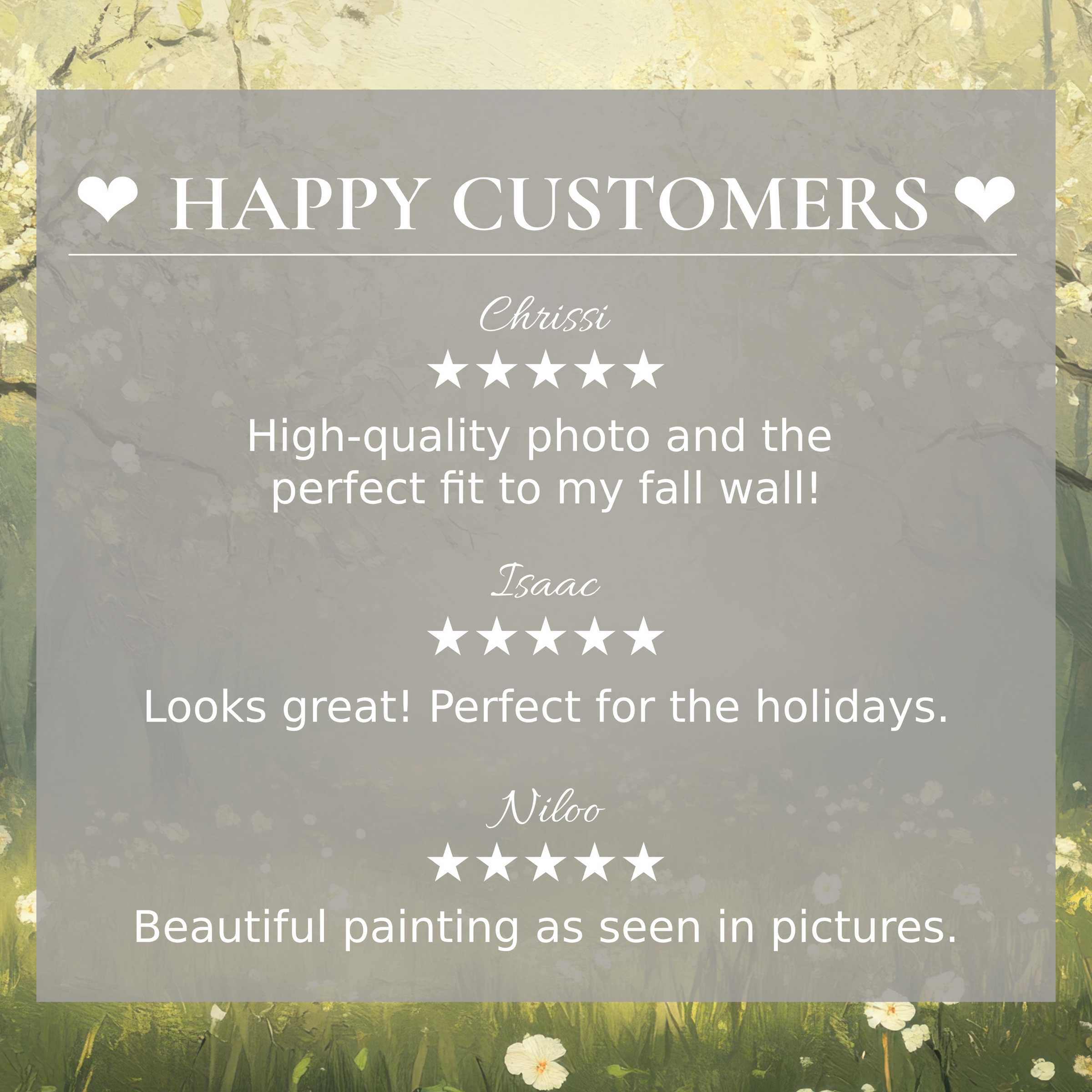 Elevate your space with spring art for Frame TV, featuring abstract pastel blossoms and happy customer trust