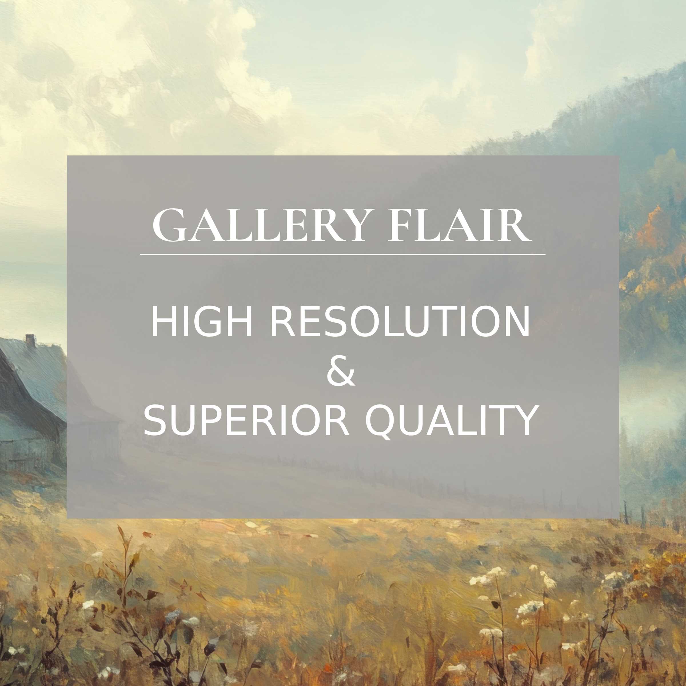 Elegant fall Frame TV picture showcasing detailed autumn landscape in crisp, high-resolution with refined visual clarity