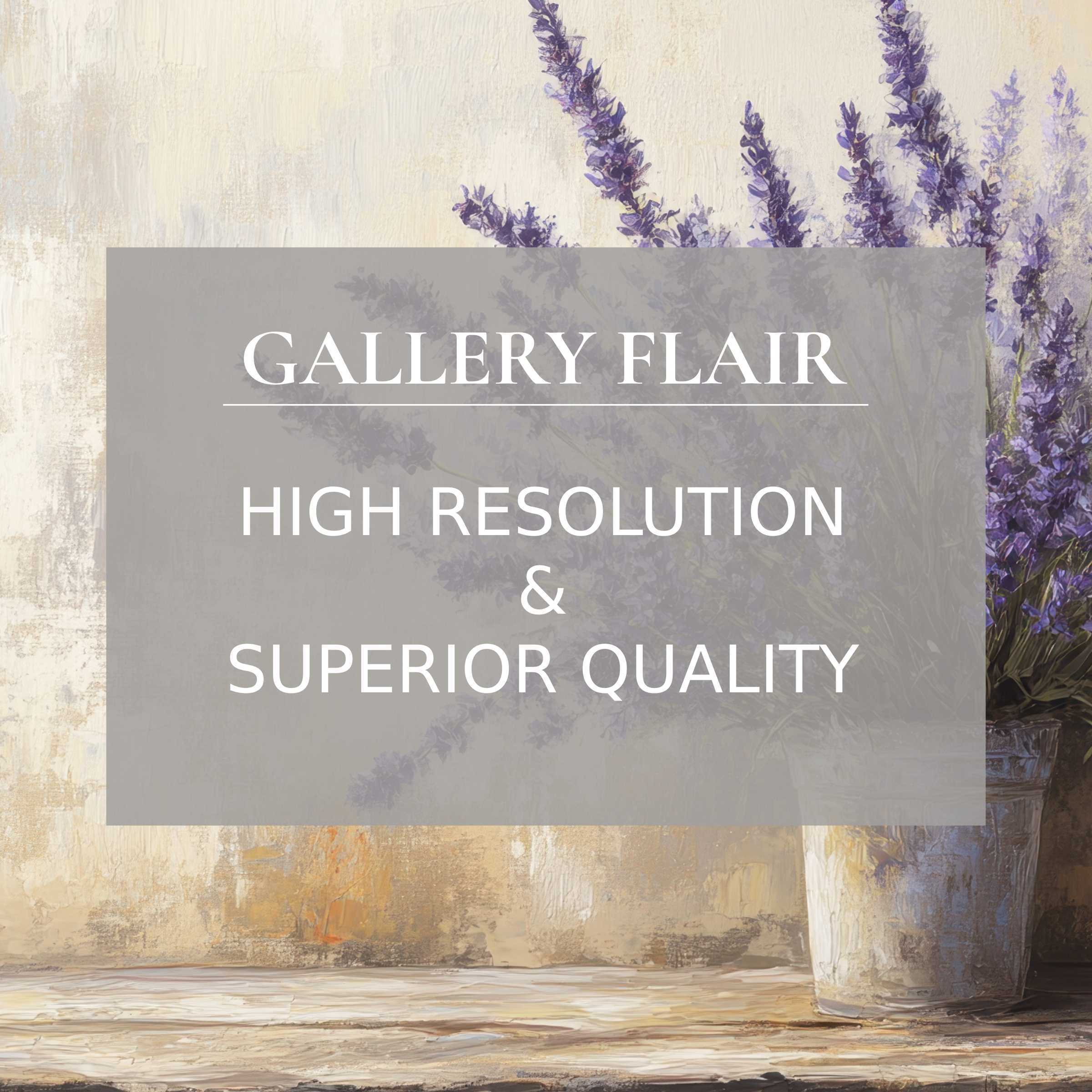 Elegant lavender bouquet in muted tones, showcasing exquisite detail and clarity in this farmhouse Frame TV picture