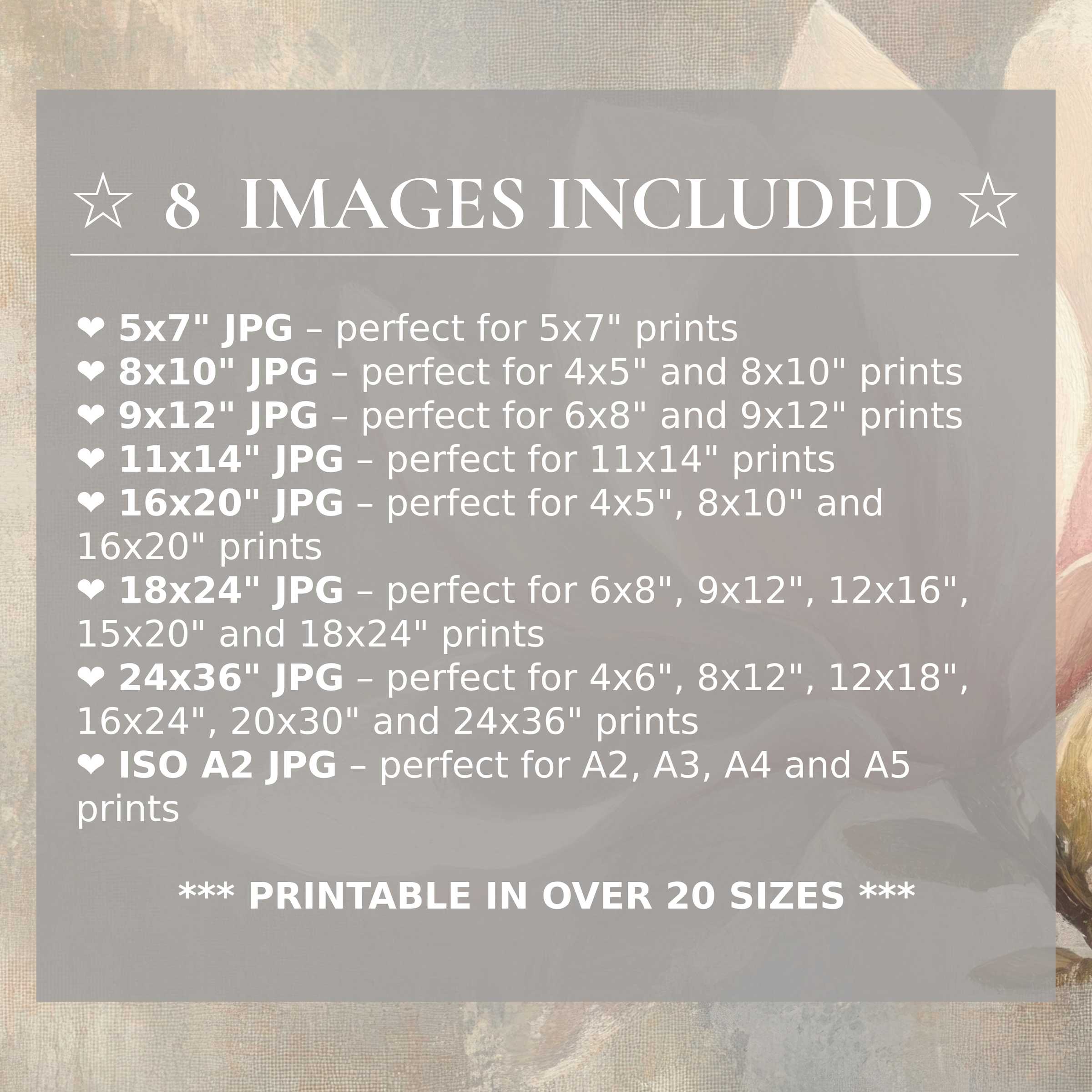 Spring digital print radiates soft blush and serene sage hues, elevating modern interiors with effortless style; includes 8 high-quality sizes