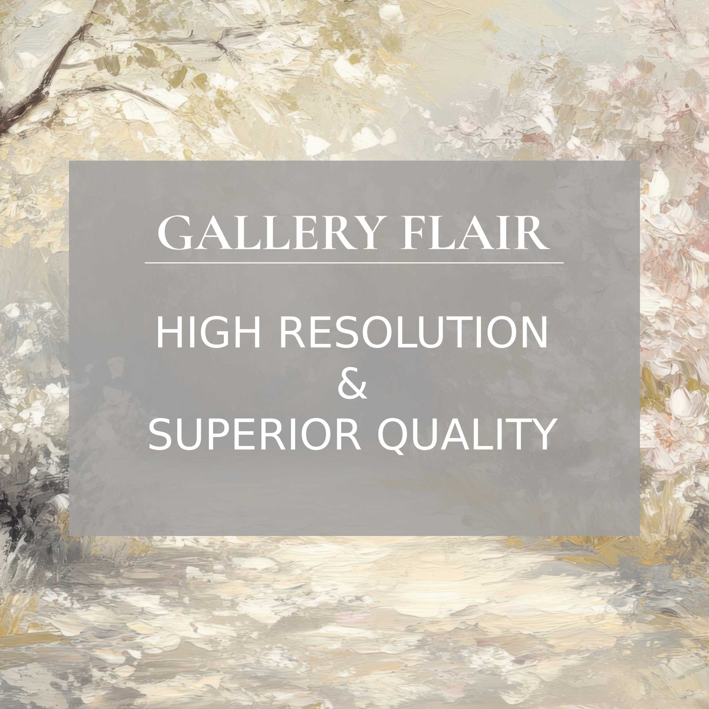 Elegant spring Frame TV picture with refined brushstrokes, high resolution, and superior visual clarity for modern décor