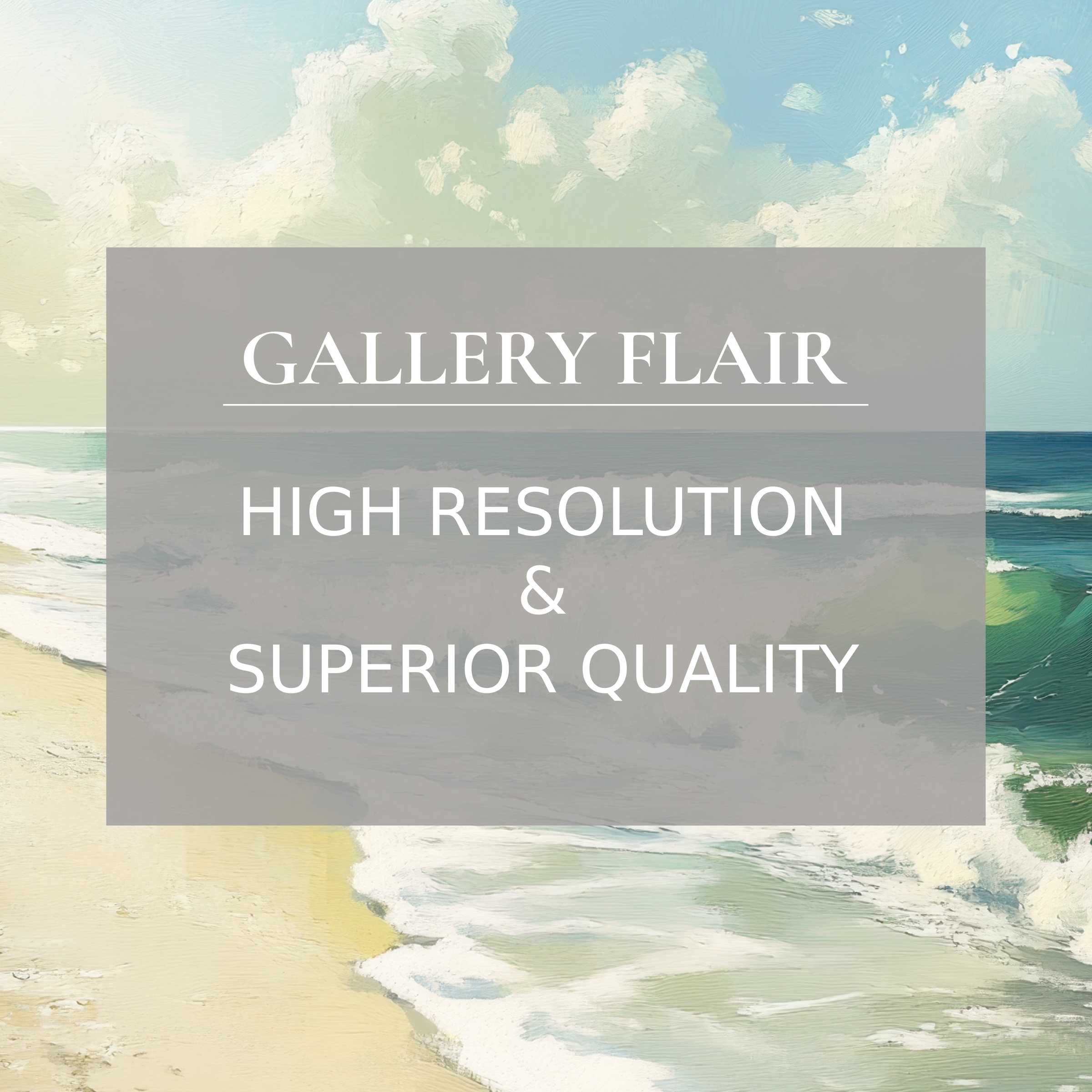Summer printable art capturing a serene coastal scene with radiant, finely detailed waves and sky-elevate modern interiors