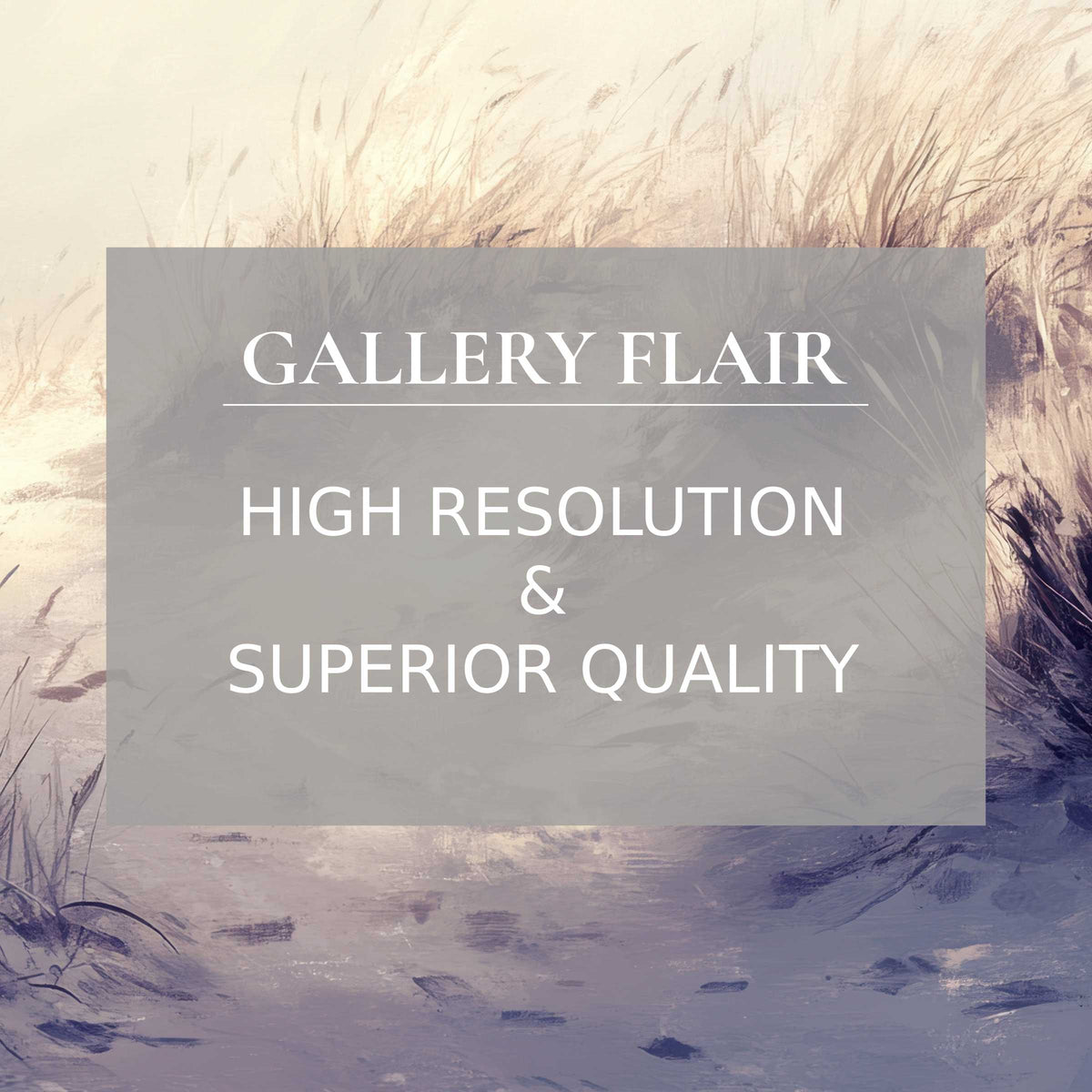 Elegant coastal Frame TV picture with refined brushwork, high resolution, and exquisite visual clarity for modern decor