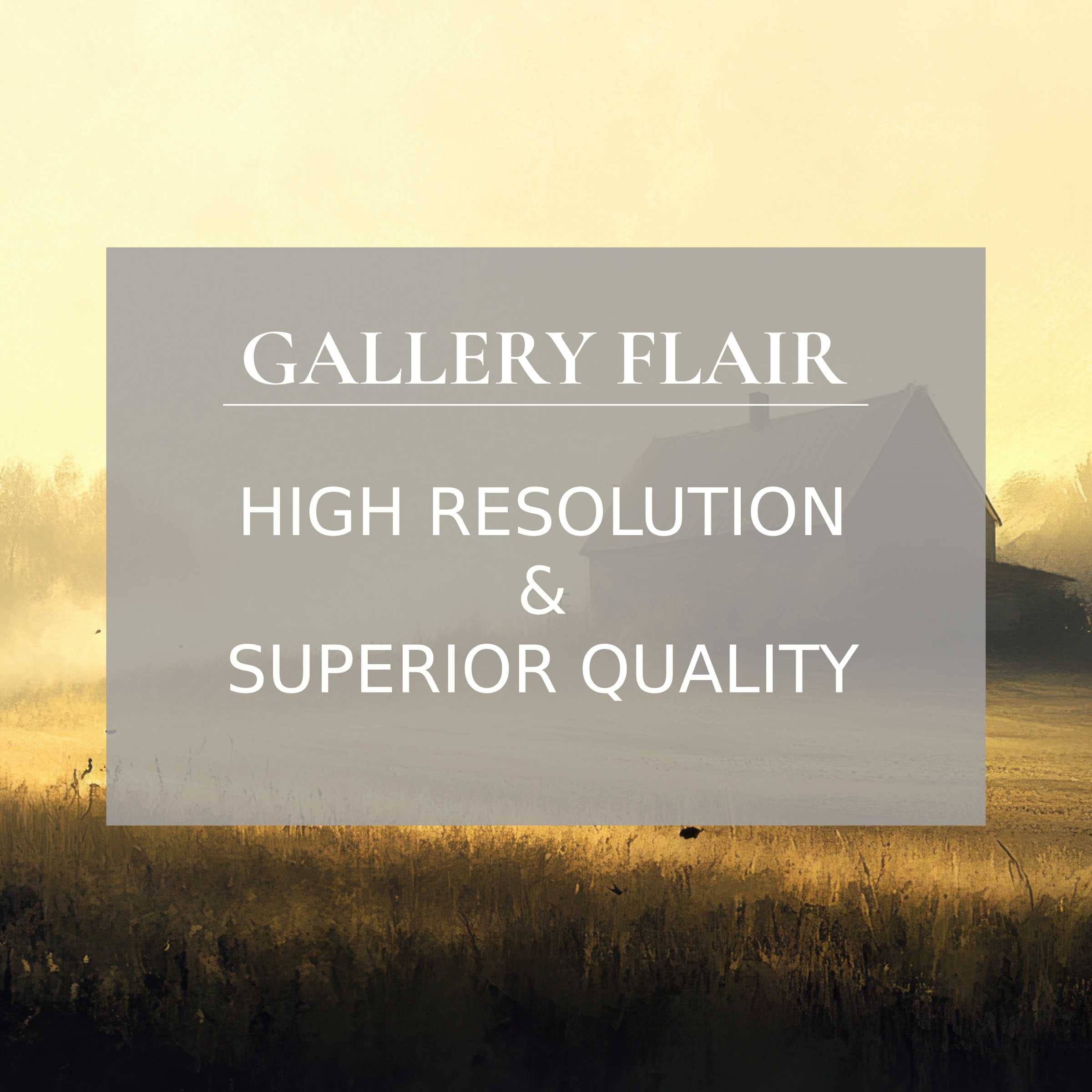 Farmhouse printable art capturing a serene dawn, enhancing modern interiors with rich detail and warm, calming ambiance