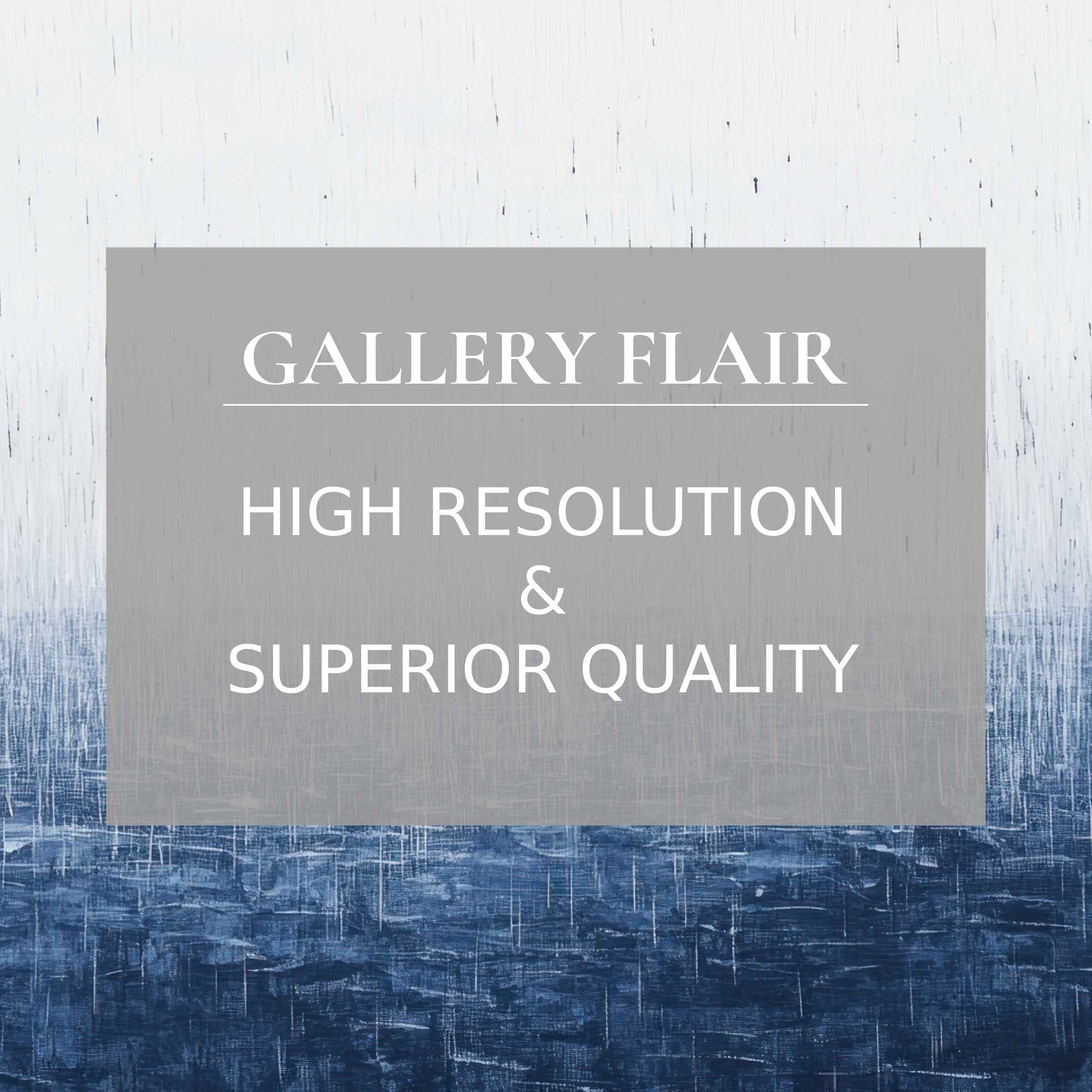 Minimalist Frame TV picture with refined blue-white gradient, exceptional resolution, and elegant visual clarity for modern spaces