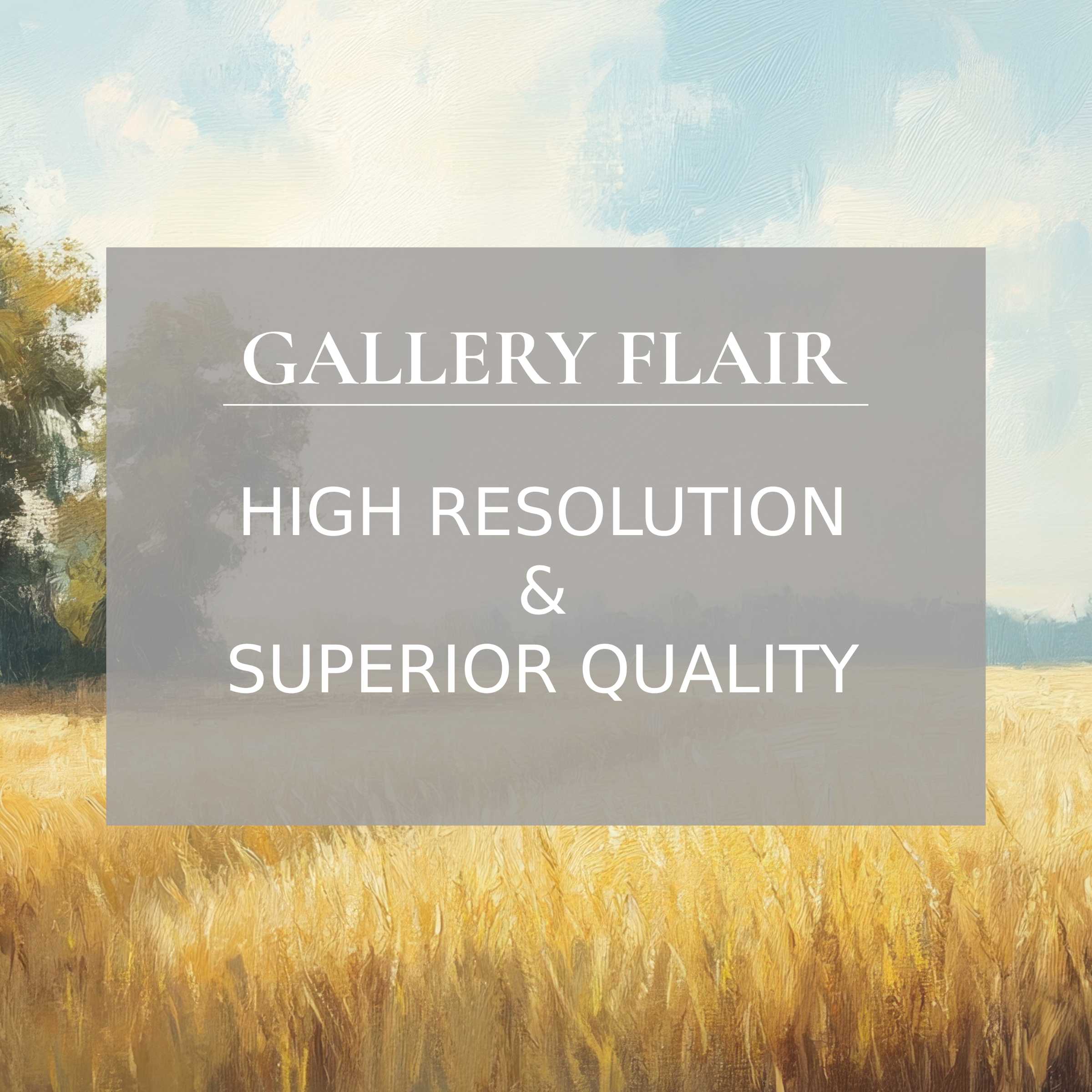 Elegant farmhouse Frame TV picture showcasing refined brushwork and vivid, high-resolution visual clarity