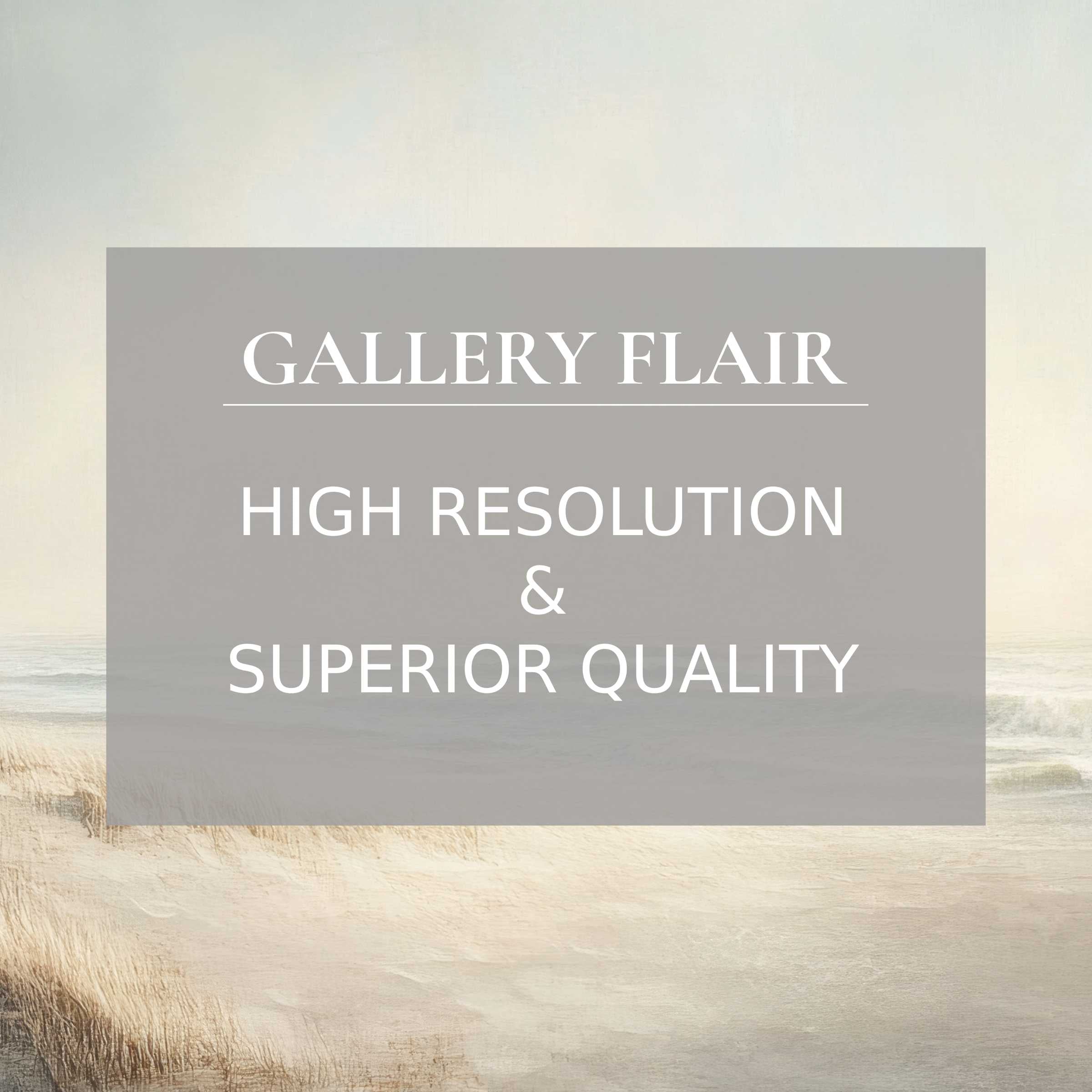Elegant soft-toned ocean view with refined detail and clarity, perfect for a high-resolution landscape Frame TV picture