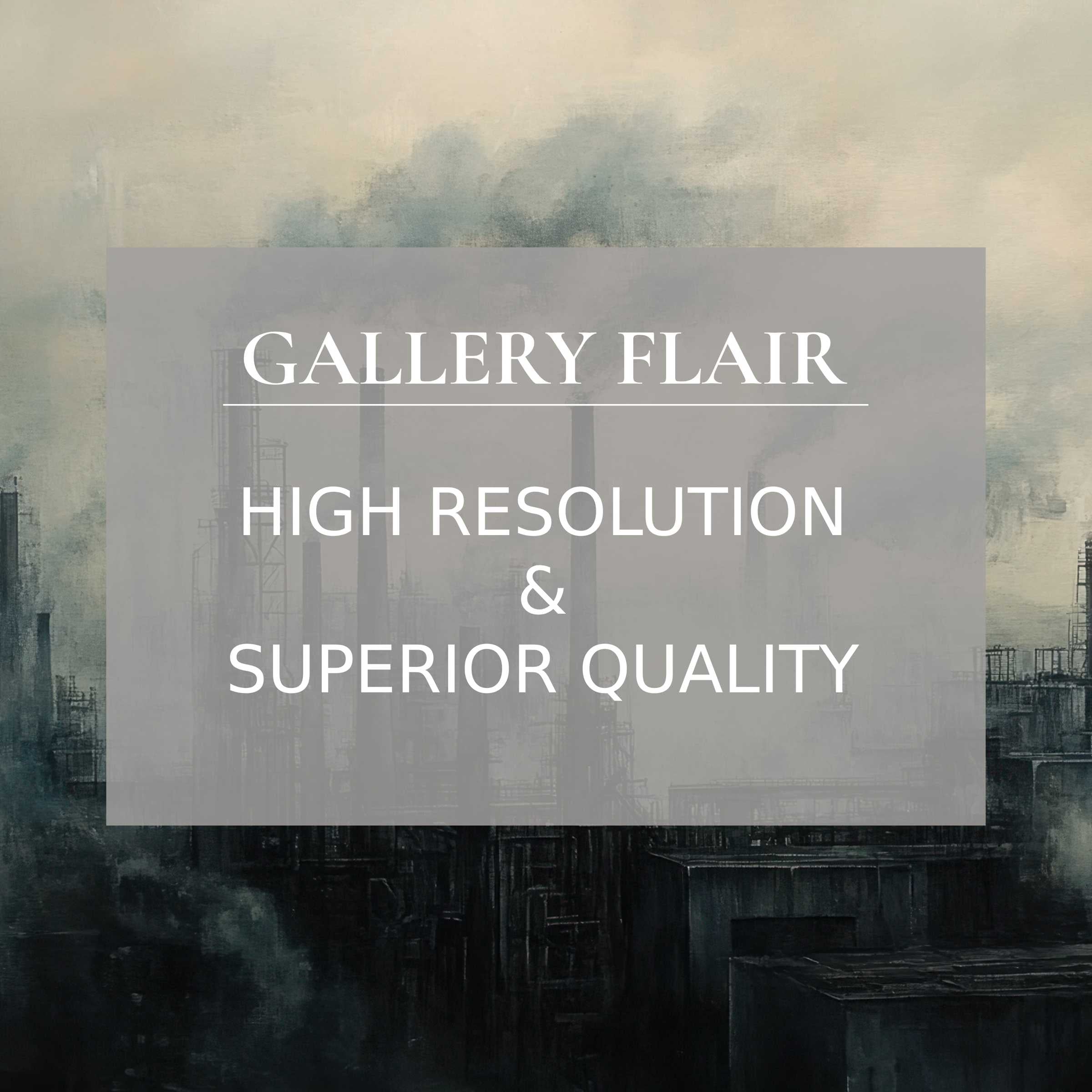 Elegant, high-resolution urban Frame TV picture showcasing refined industrial tones and exceptional visual clarity