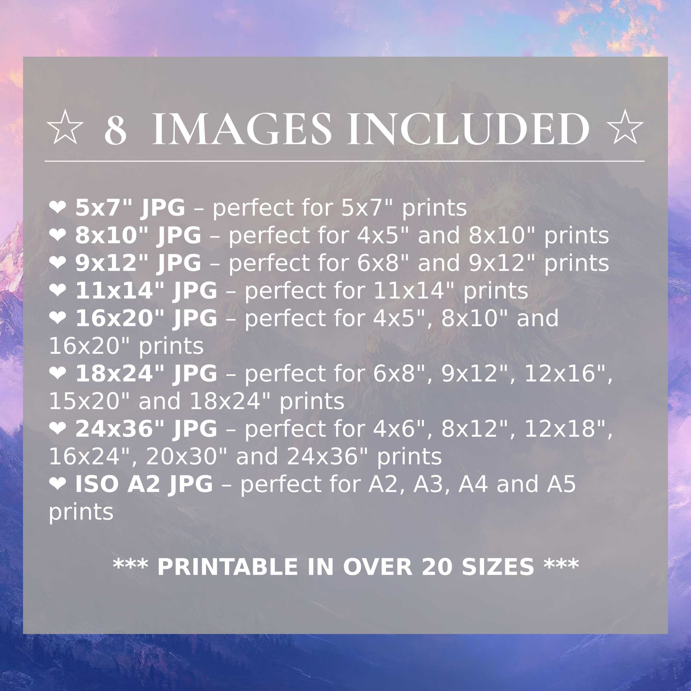 Vintage digital print radiating serene lavender and soft blue hues, elevating modern interiors with timeless style in 8 high-quality sizes