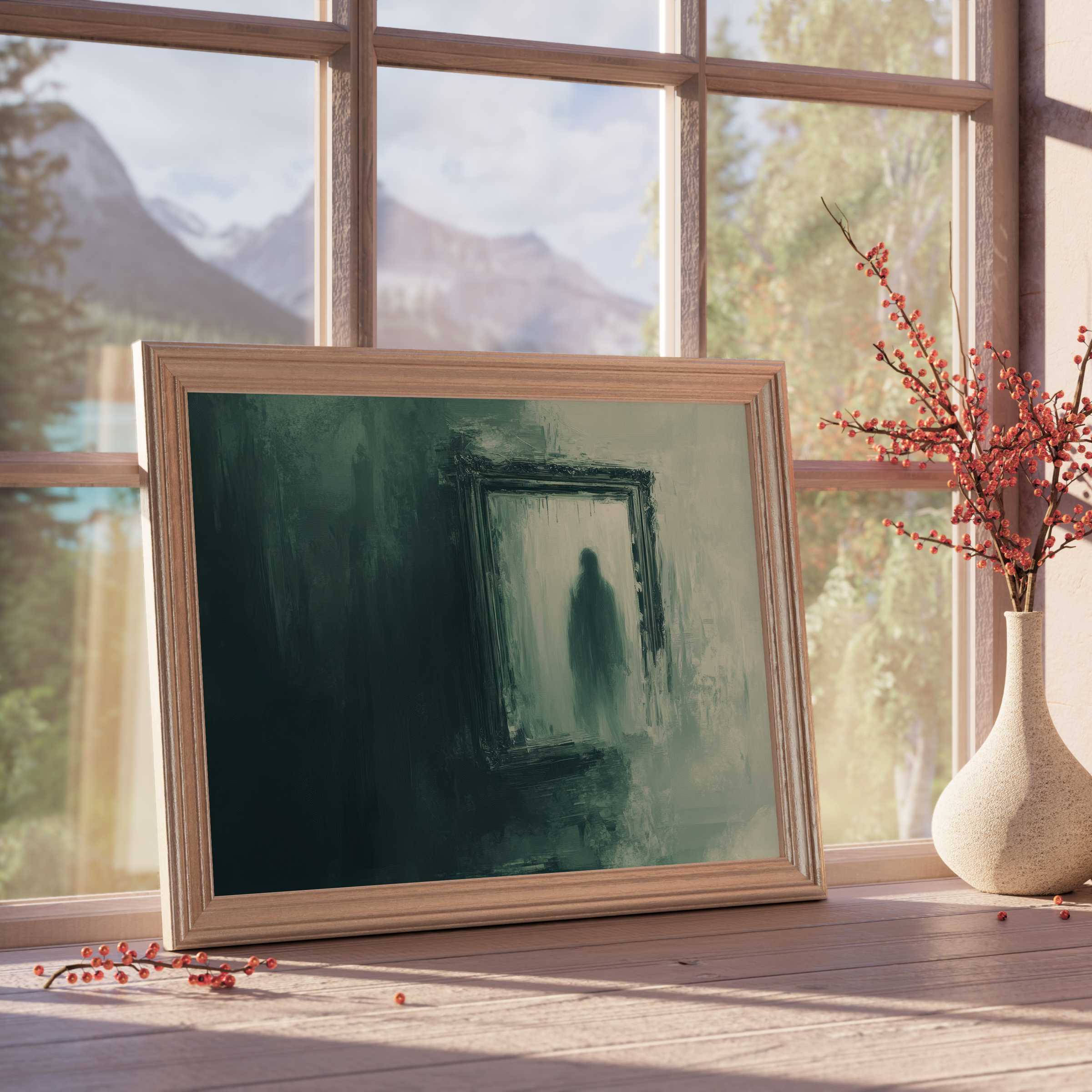 Evoke haunting elegance with this Halloween downloadable art, perfect for curated, moody spaces that blend mysterious charm and modern sophistication