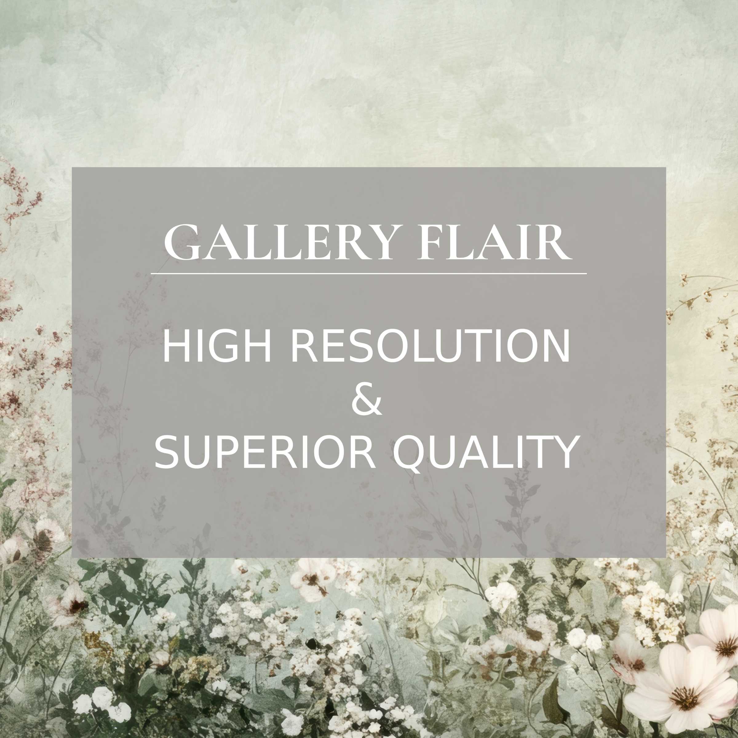 Ethereal boho printable art featuring delicate wildflowers and soft pastels, enhancing modern interiors with calming, refined elegance