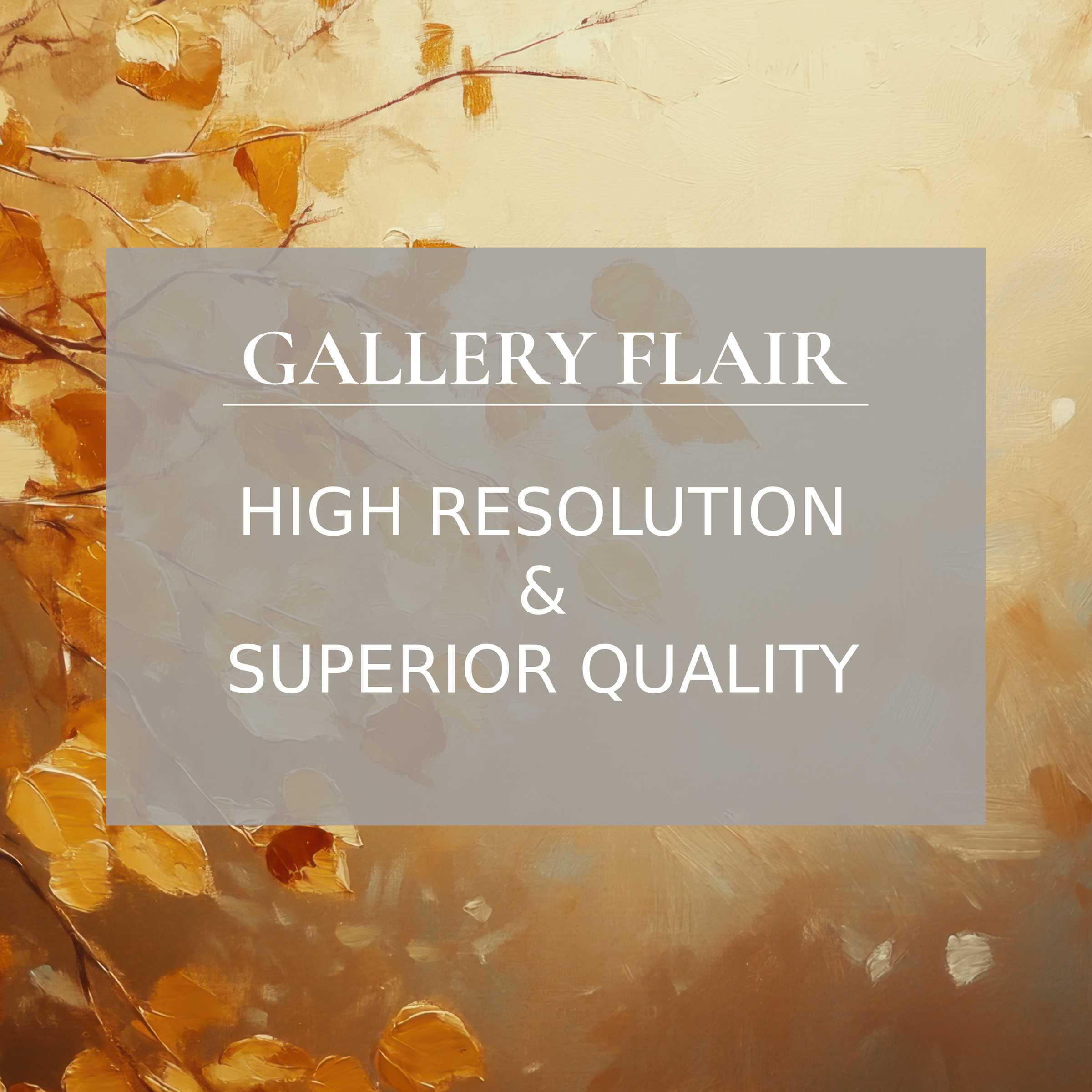 Luxurious fall printable art with radiant amber leaves and textured details, enhancing modern interiors with serene warmth