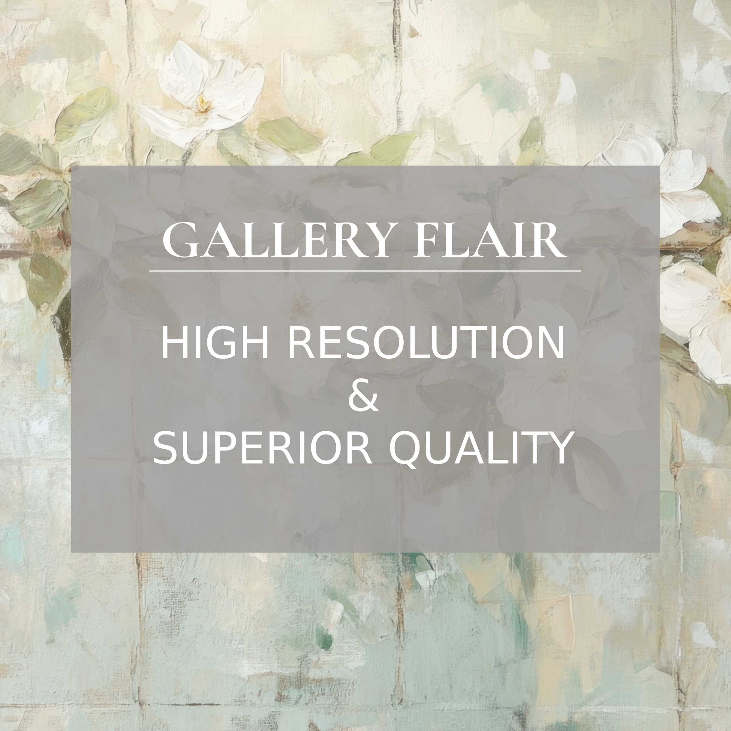 Calming botanical printable art featuring delicate white blooms and textured foliage elevates modern interiors with refined, high-resolution detail