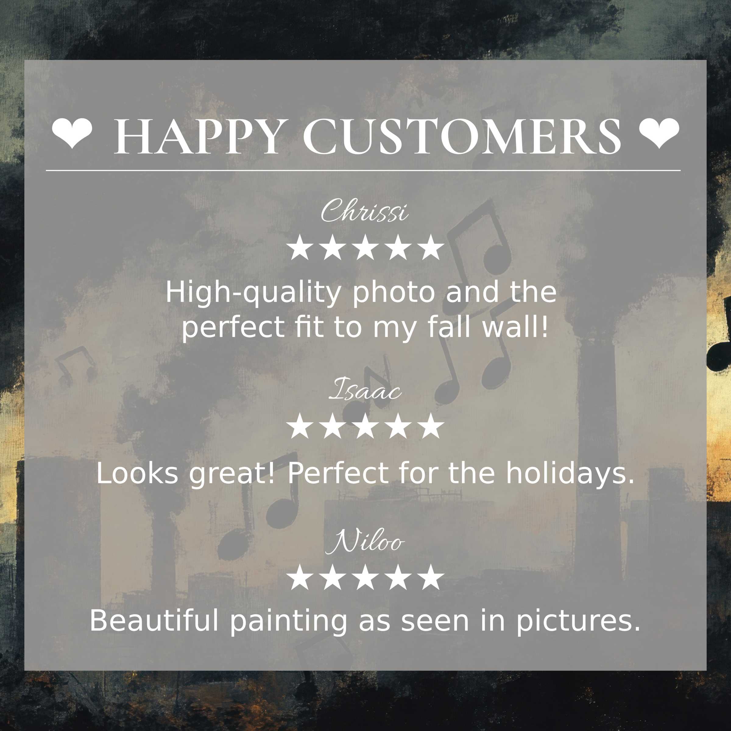 Street art for Frame TV with abstract smoky hues, inspiring trust through happy customer reviews and elegant design