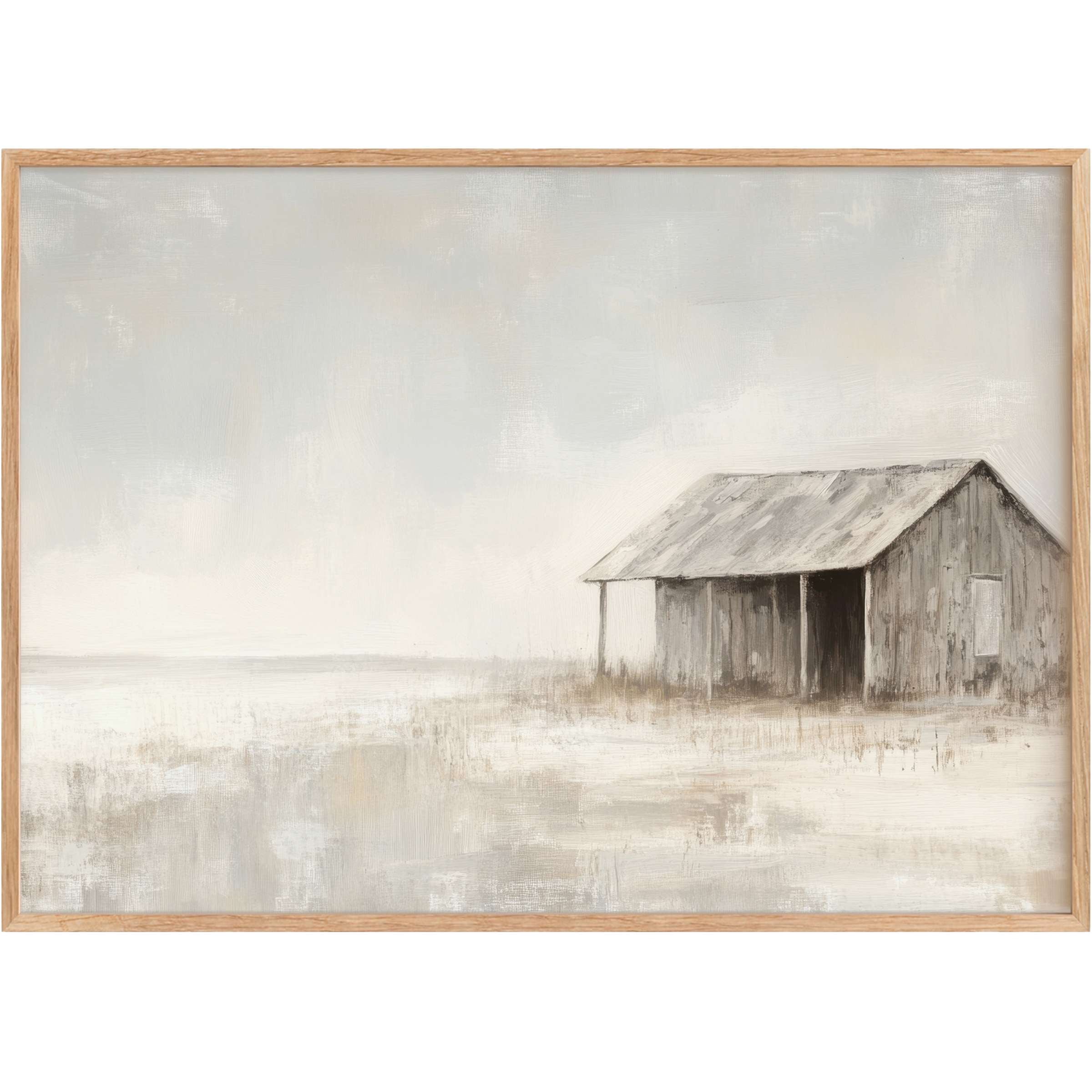 Coastal printable wall art with muted greys and soft beige evokes a serene, contemplative mood, perfect for elegant, minimalist spaces
