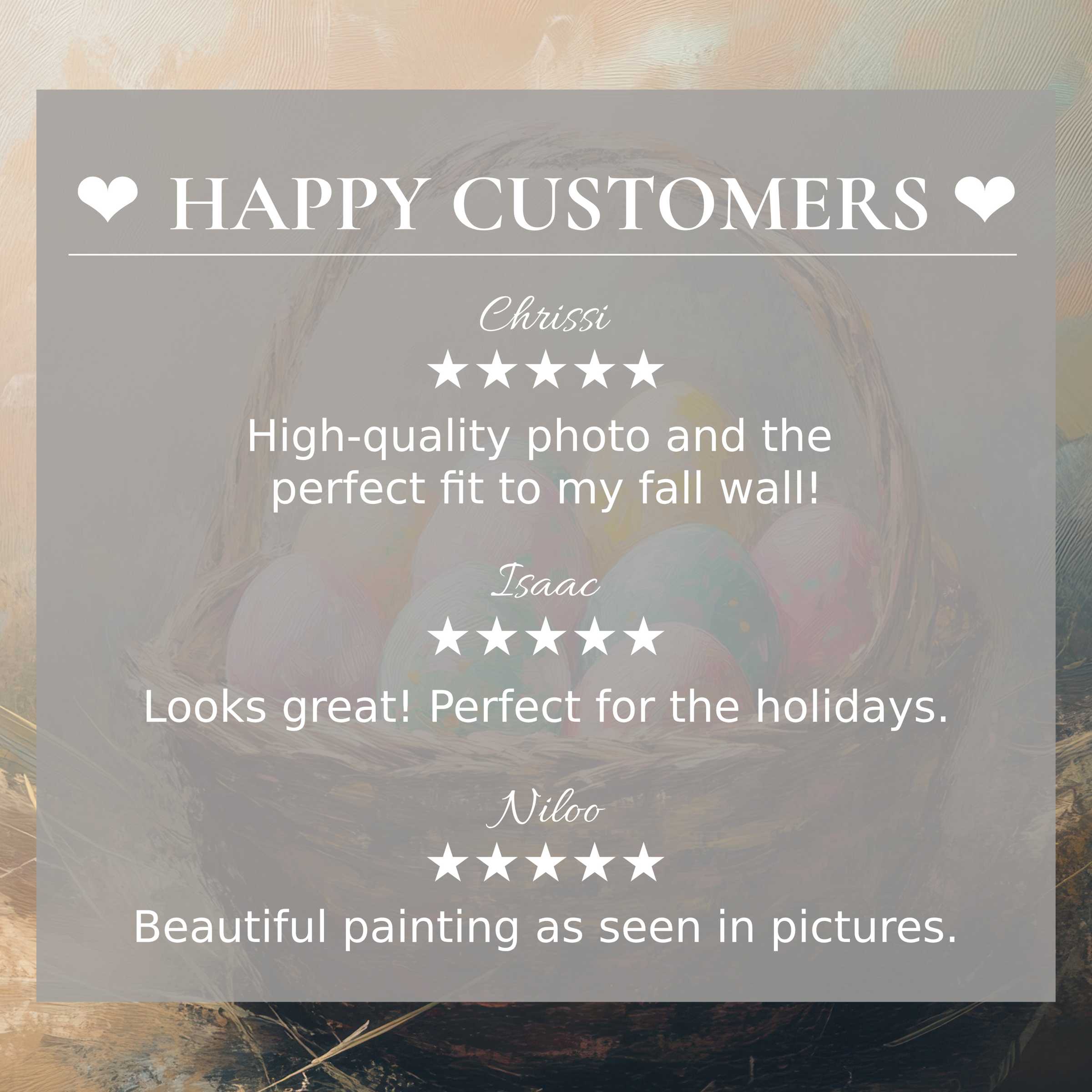 Elegant easter art for Frame TV with abstract soft pastel background, praised by happy customers for quality and trust