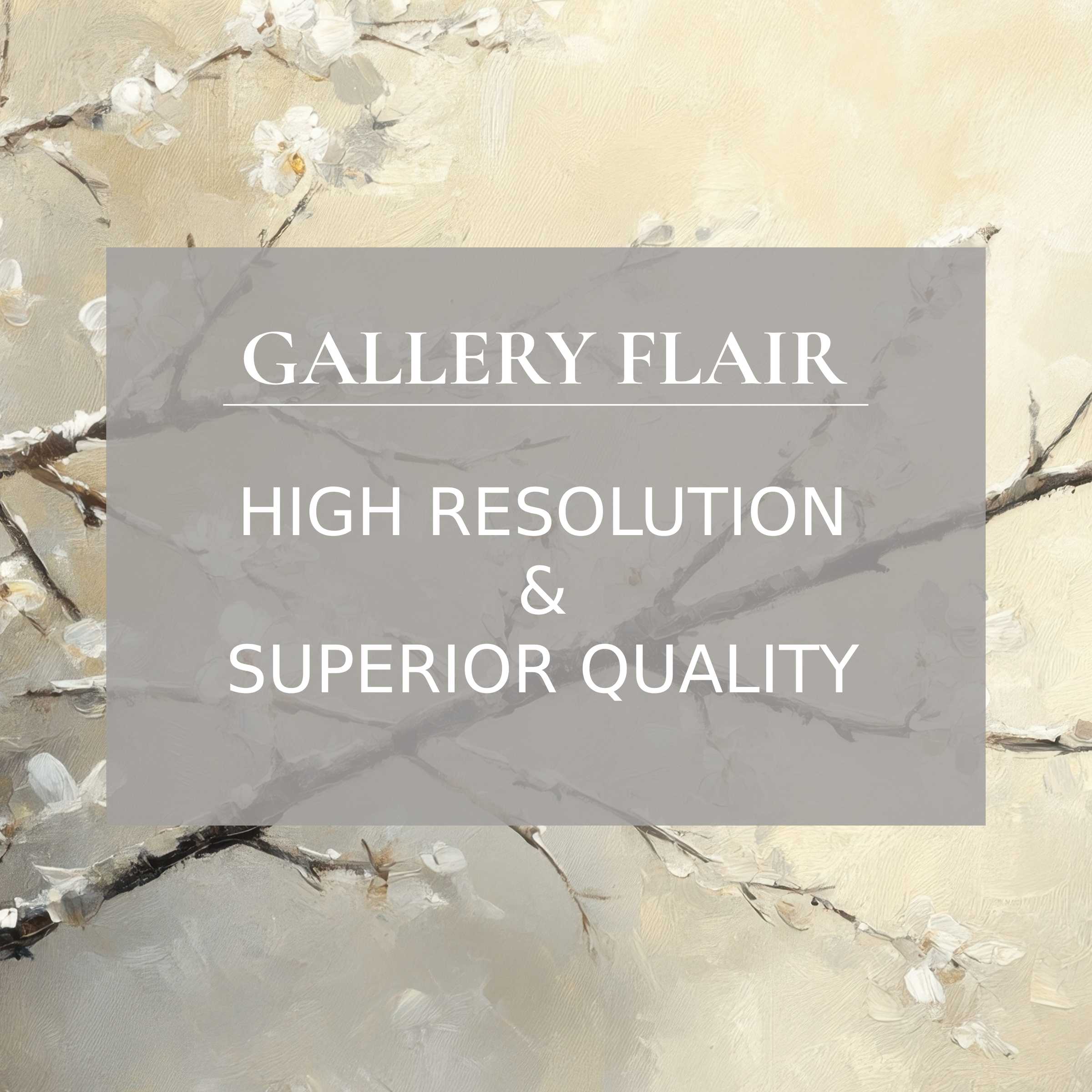 Winter printable art featuring delicate frosted blossoms in soft neutrals, enriching modern interiors with calming, refined elegance and high-resolution detail