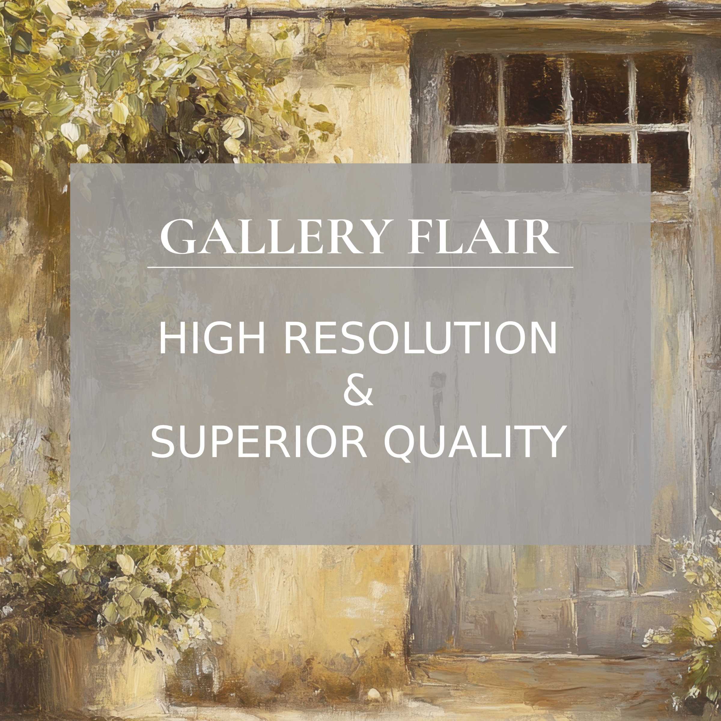 Elegant farmhouse Frame TV picture with refined brushwork, high resolution, and exceptional clarity for premium decor