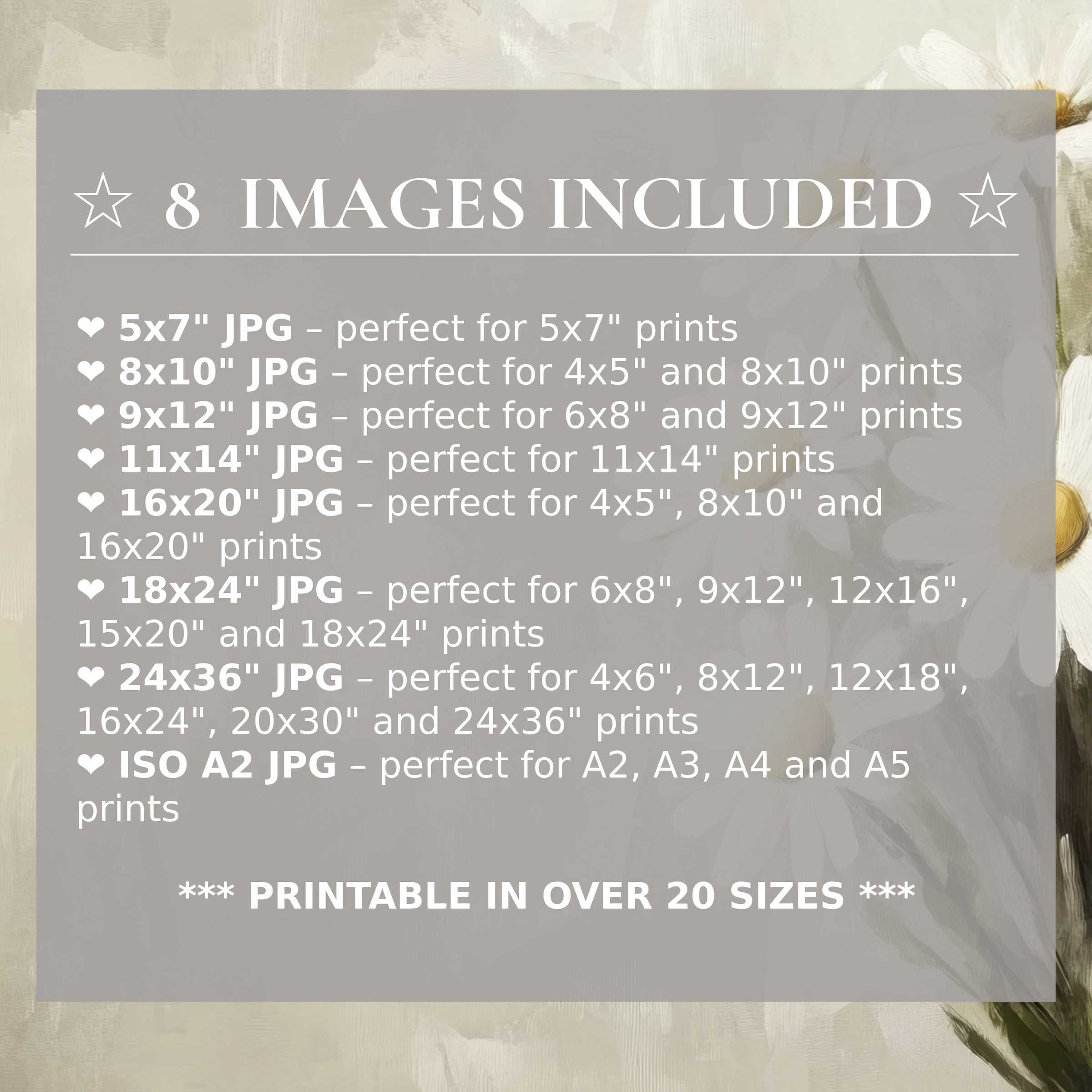 Radiant spring digital print in soft creams and warm golds, elevating modern interiors with 8 high-quality sizes included