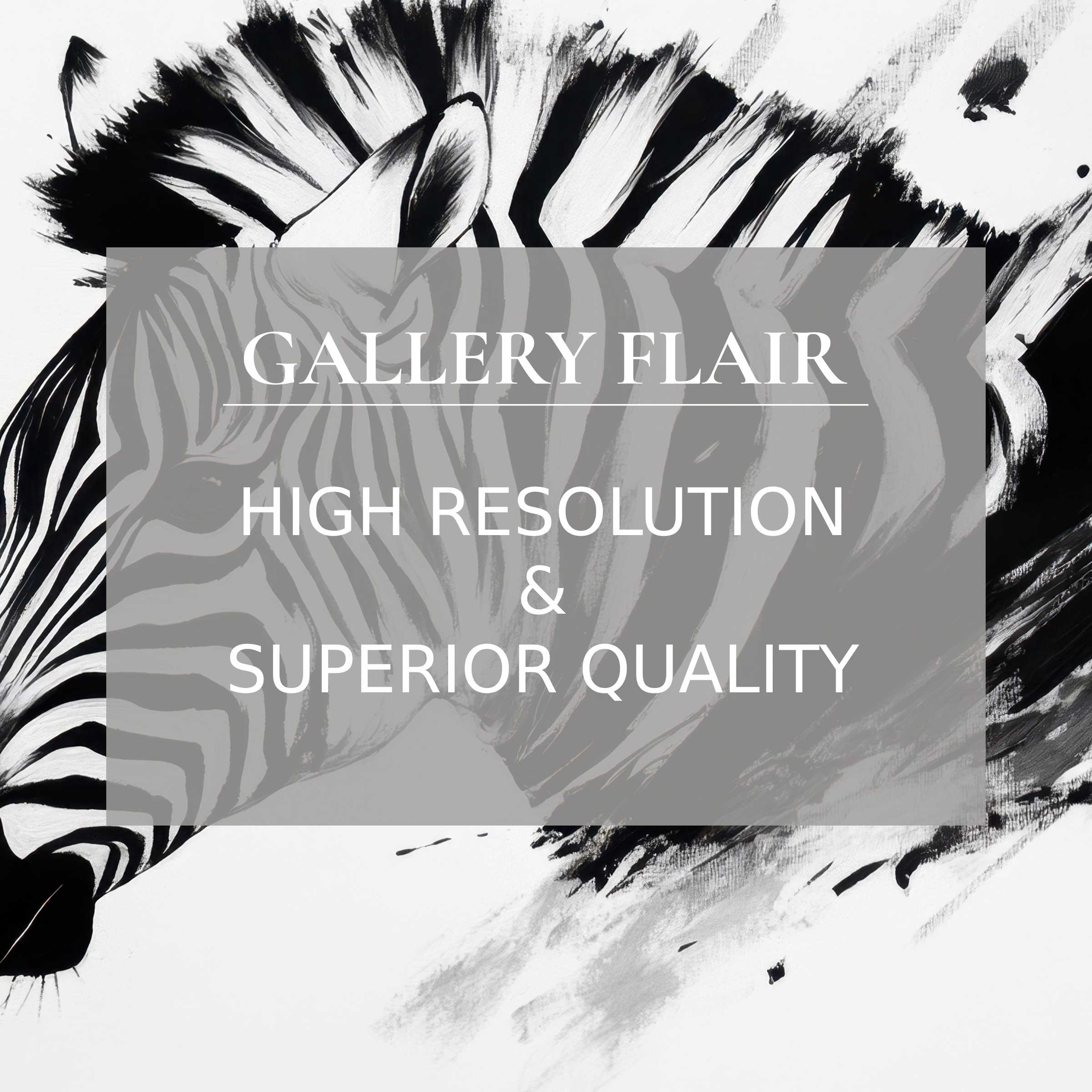 Bold black and white printable art featuring a detailed zebra portrait, elevating chic modern interiors with striking, refined elegance and gallery-quality detail