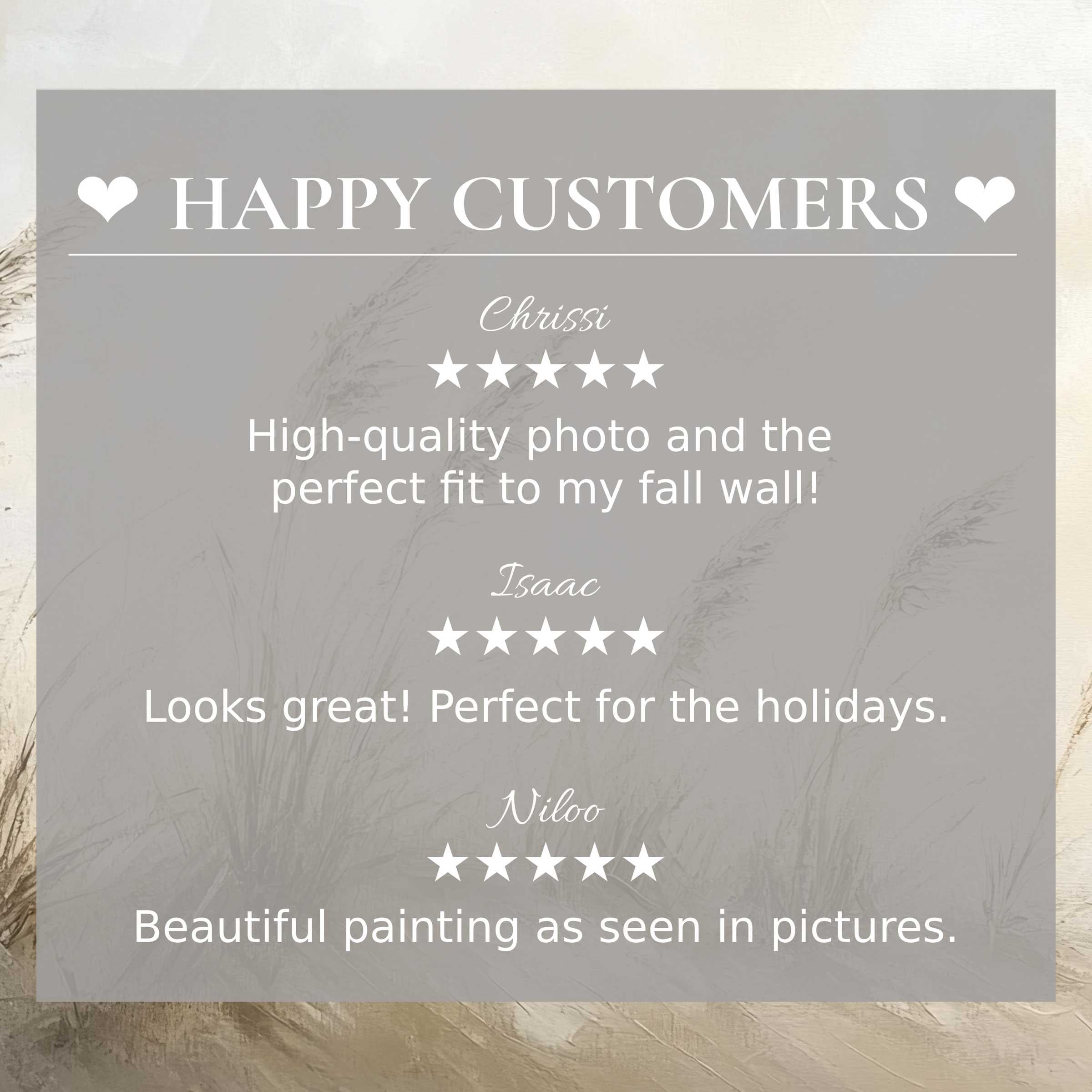 Coastal art for Frame TV with soft beige hues evokes trust, showcasing elegant design and happy customer reviews