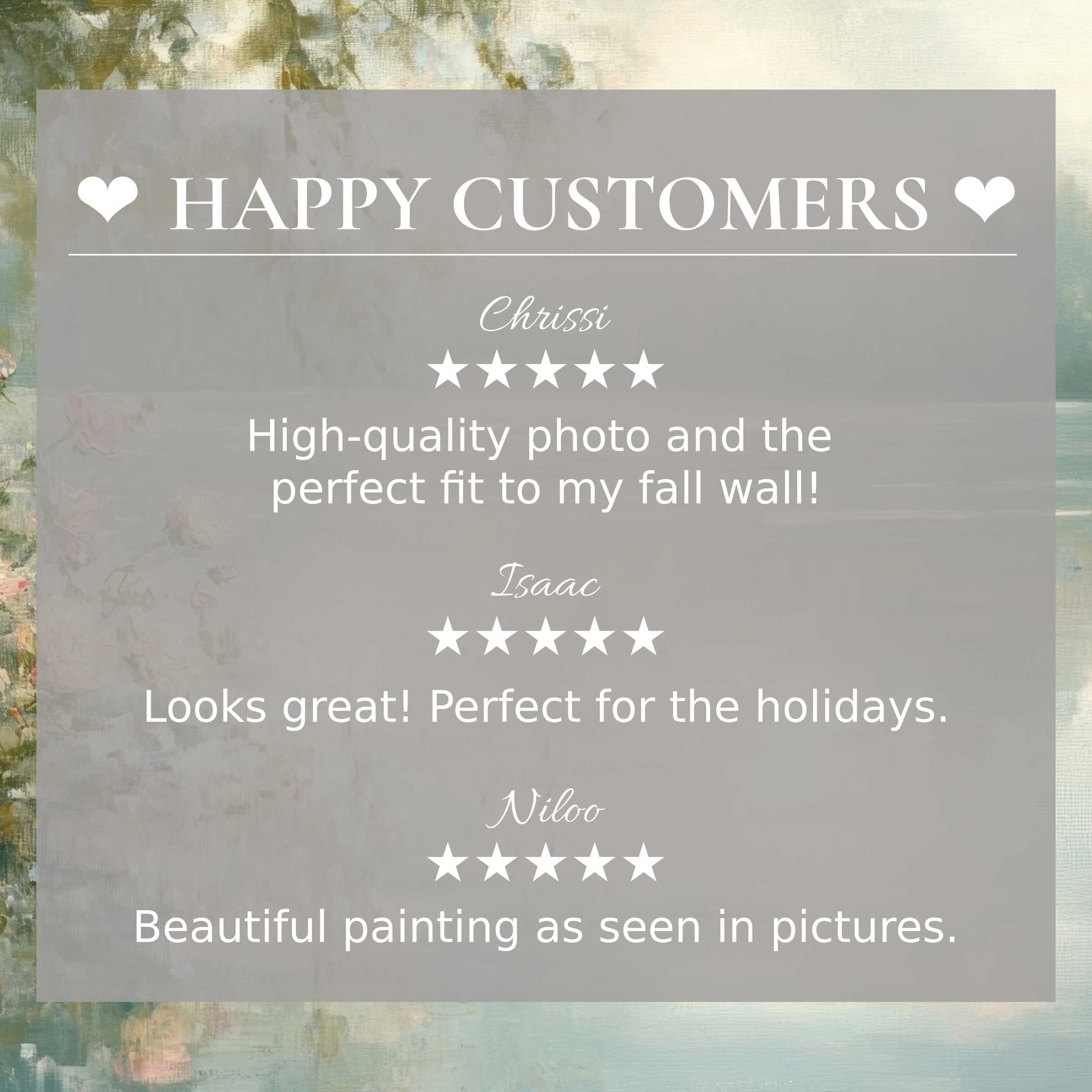 Elegant summer art for Frame TV with abstract sunset hues; happy customer reviews build trusted, refined appeal