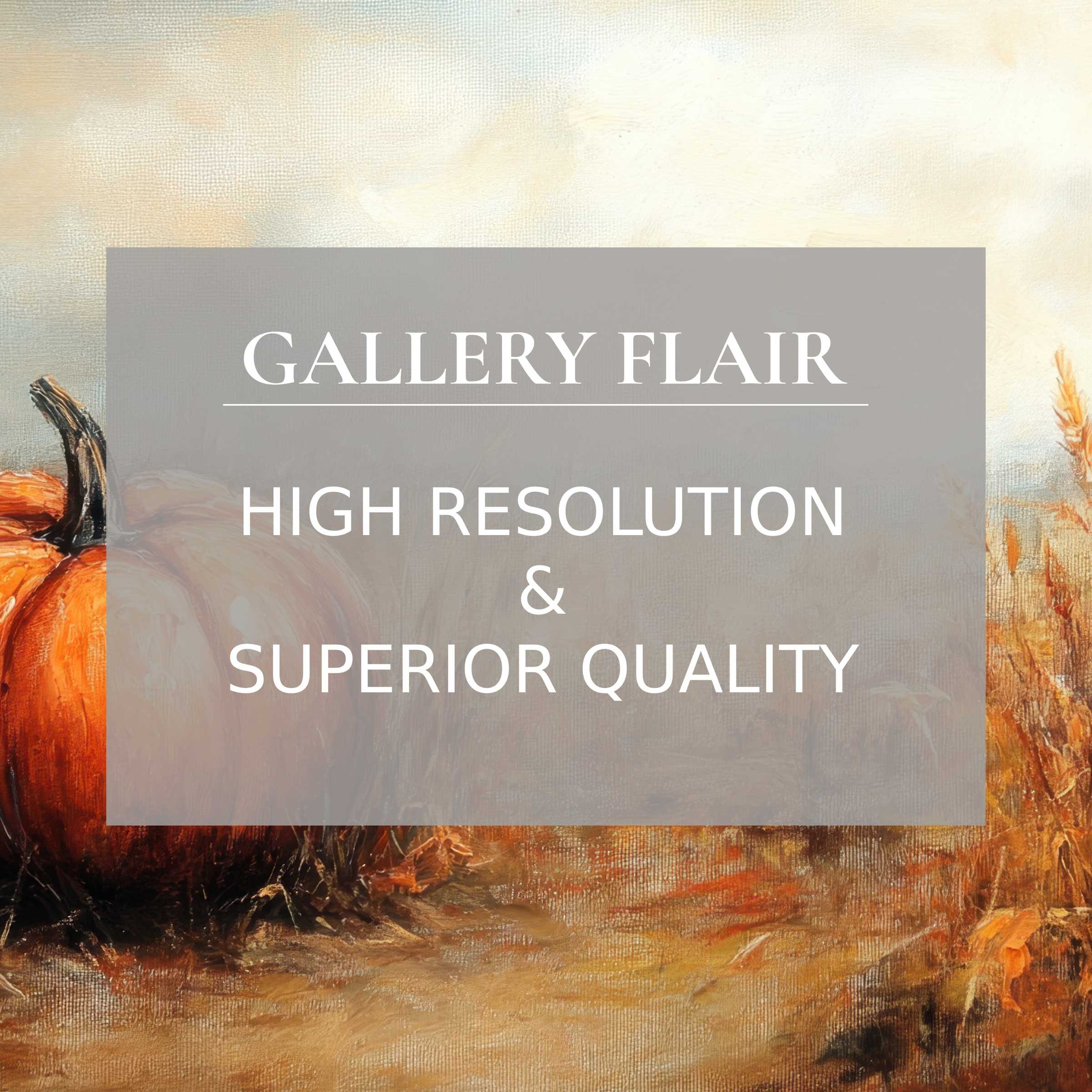 Fall printable art capturing a serene pumpkin patch at dusk, radiating warmth and rustic charm with exquisite texture